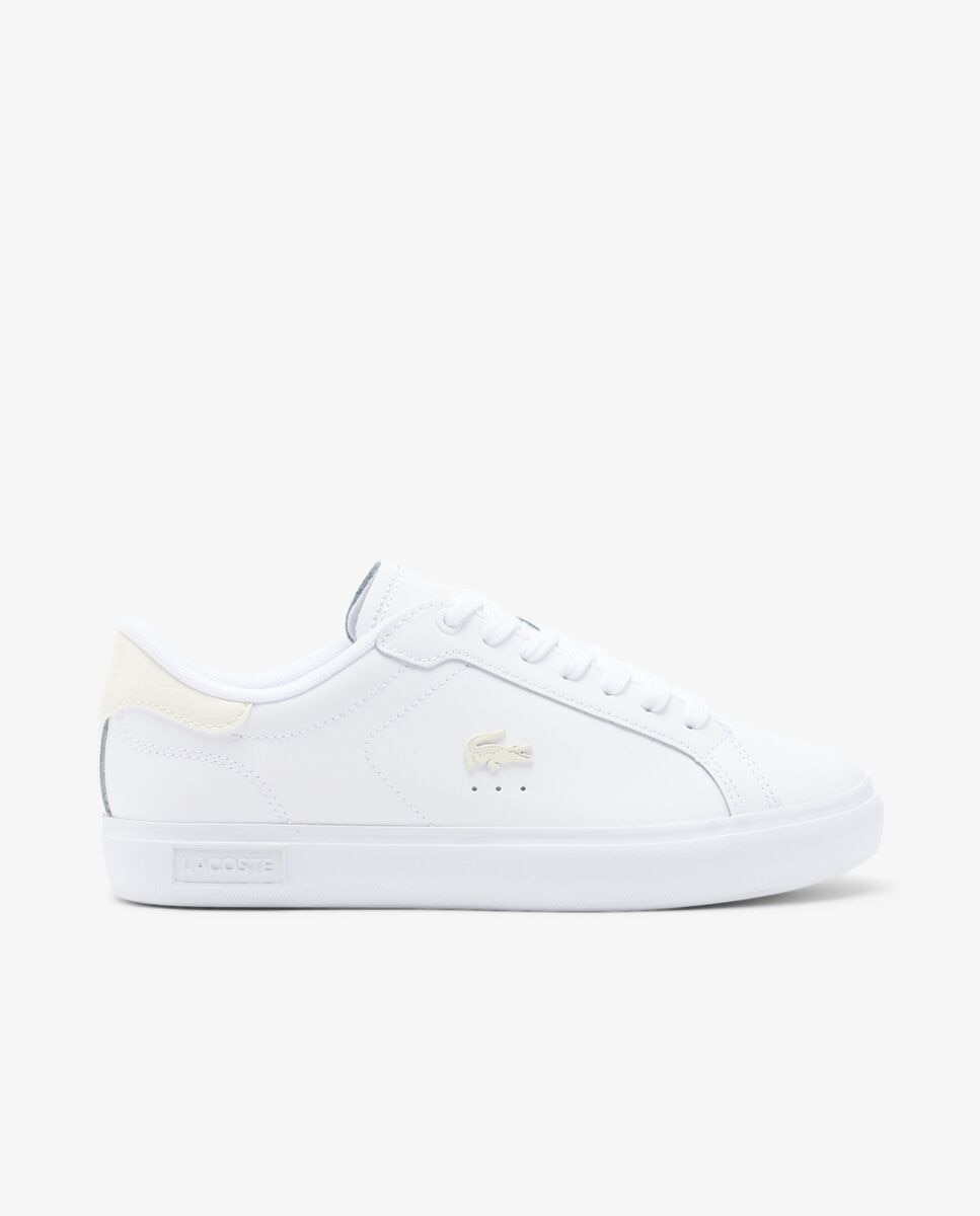 Zapatillas de mujer POWERCOURT - Lacoste - Blanco Hueso Blanco Hueso-1