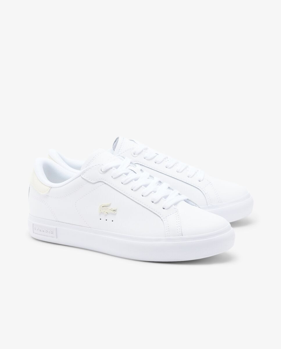 Zapatillas de mujer POWERCOURT - Lacoste - Blanco Hueso Blanco Hueso-3