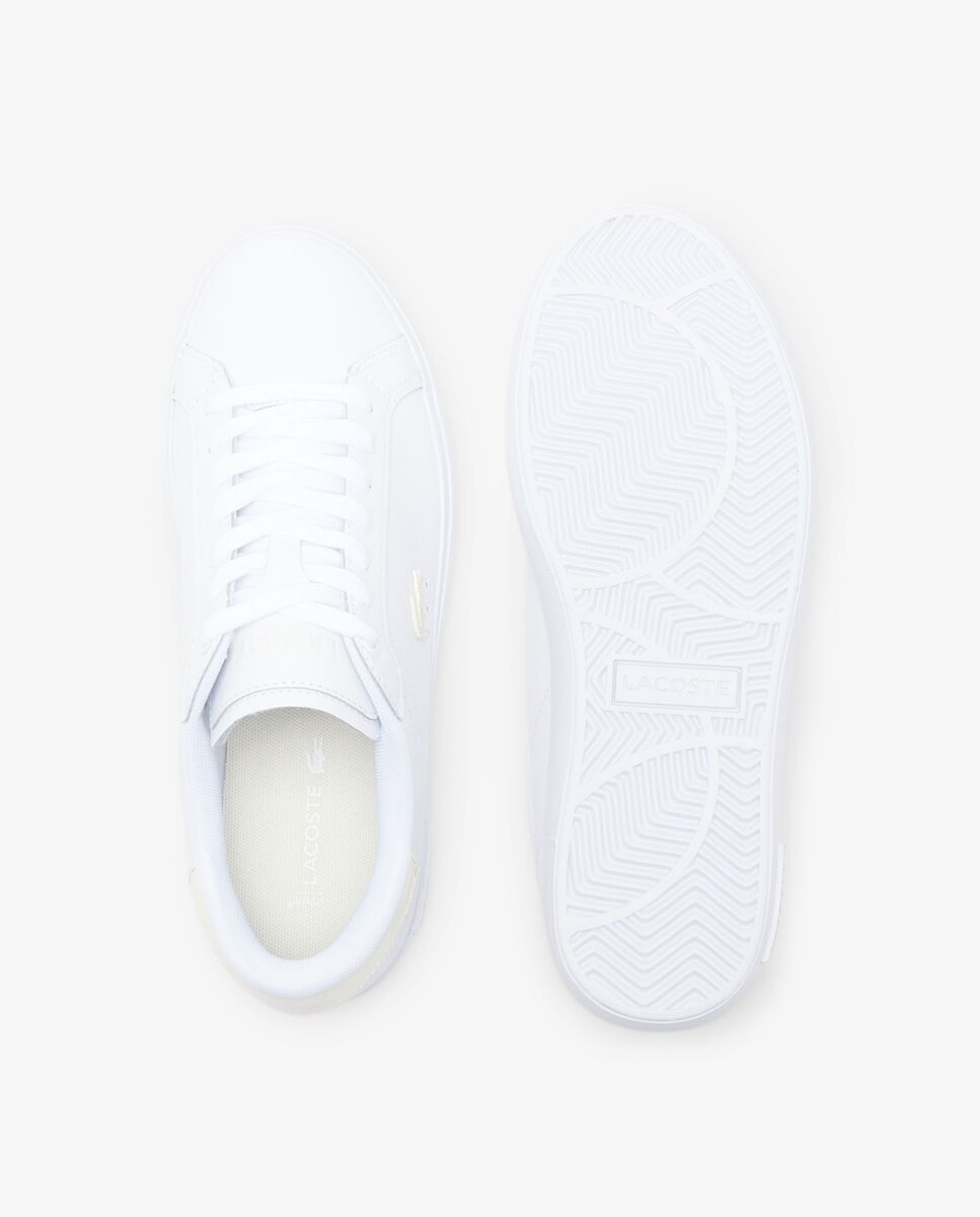Zapatillas de mujer POWERCOURT - Lacoste - Blanco Hueso Blanco Hueso-2