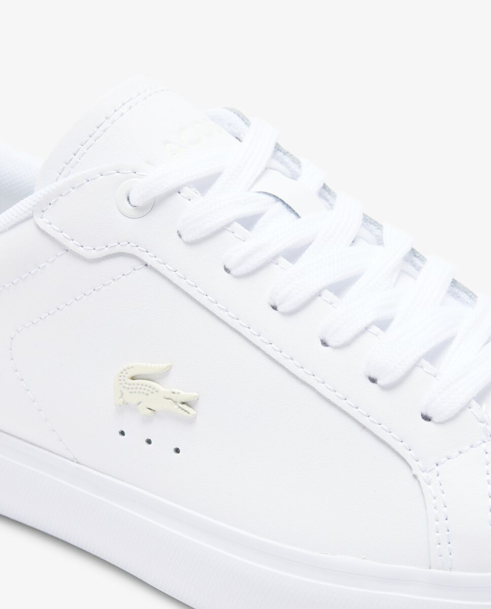Zapatillas de mujer POWERCOURT - Lacoste - Blanco Hueso Blanco Hueso-4