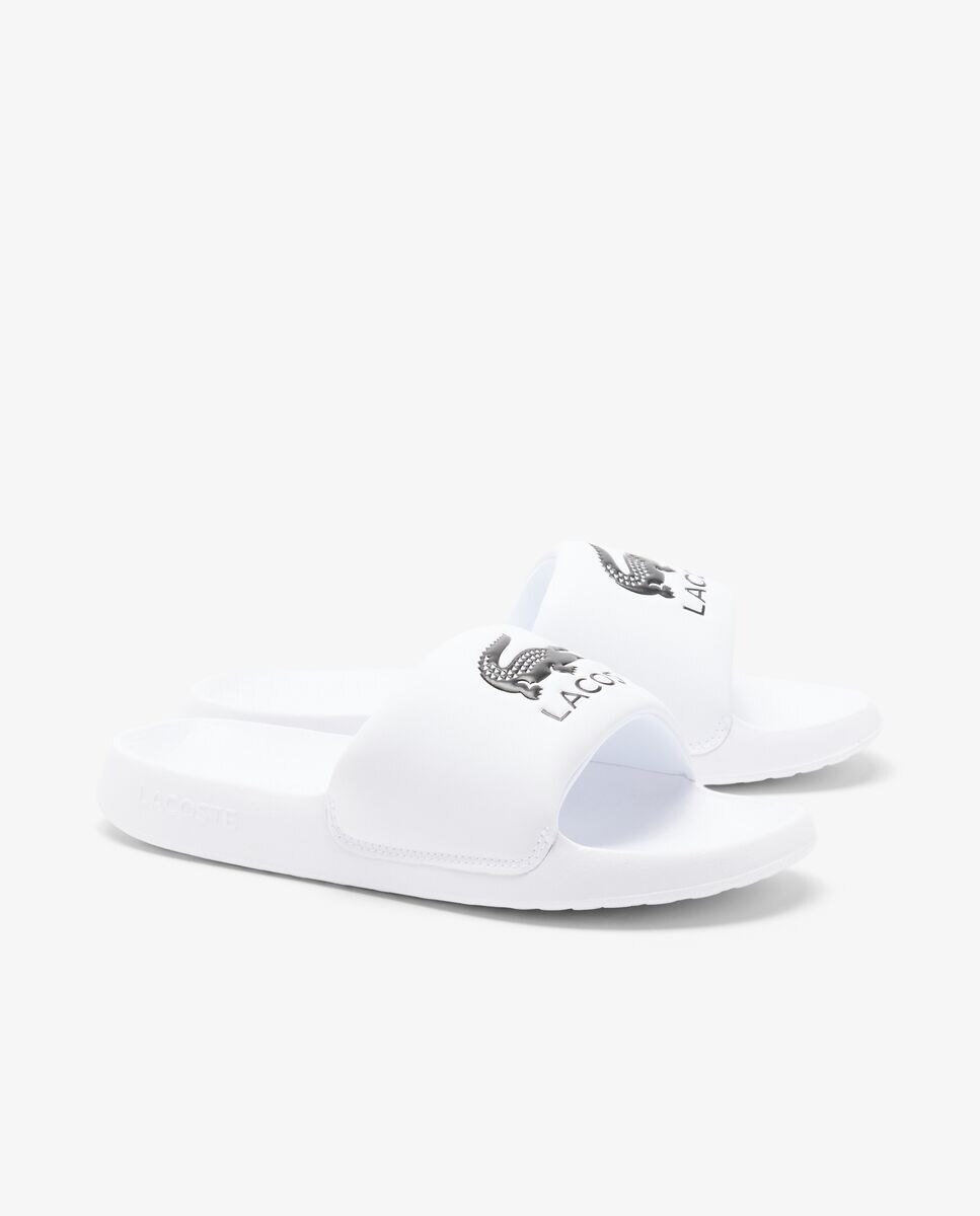 Imagen 3 de Chanclas Serve Slide Dual de Hombre - Lacoste - Blanco Blanco