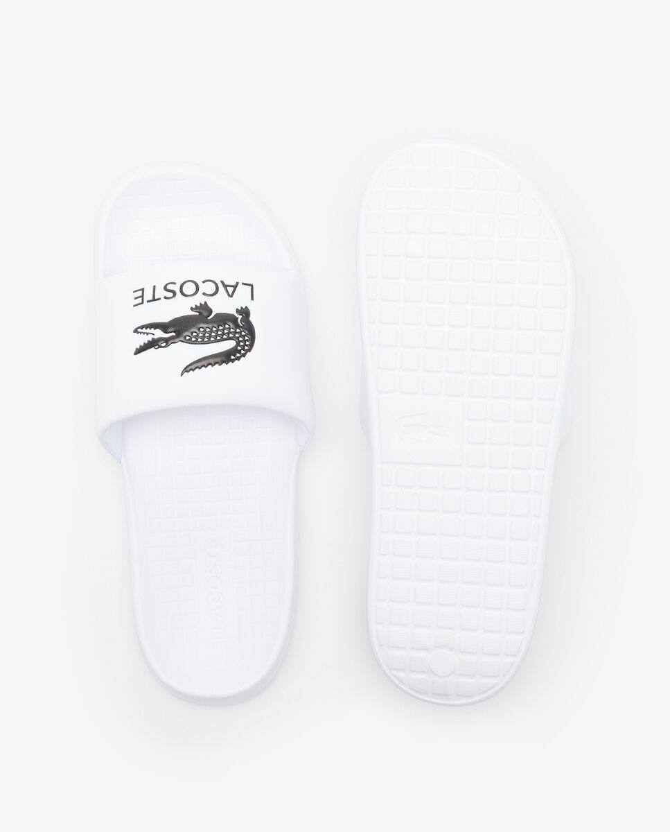 Imagen 2 de Chanclas Serve Slide Dual de Hombre - Lacoste - Blanco Blanco