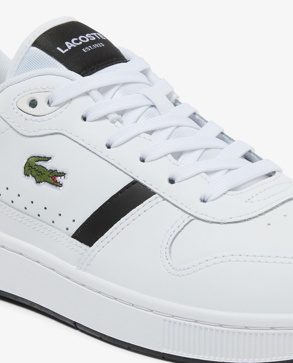 Imagen 4 de Zapatillas de hombre T-Clip Set de cuero - Lacoste - Blanco Blanco