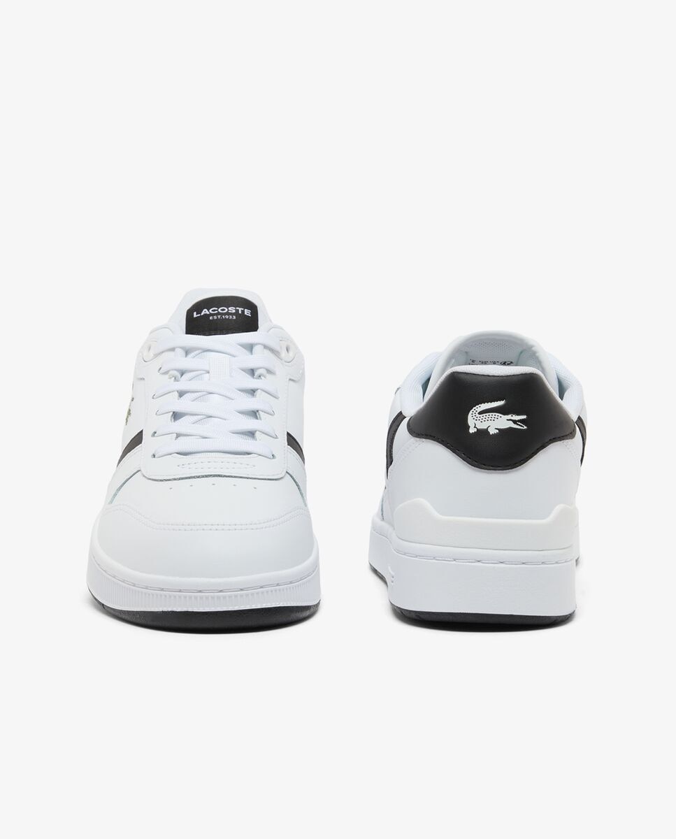 Imagen 5 de Zapatillas de hombre T-Clip Set de cuero - Lacoste - Blanco Blanco