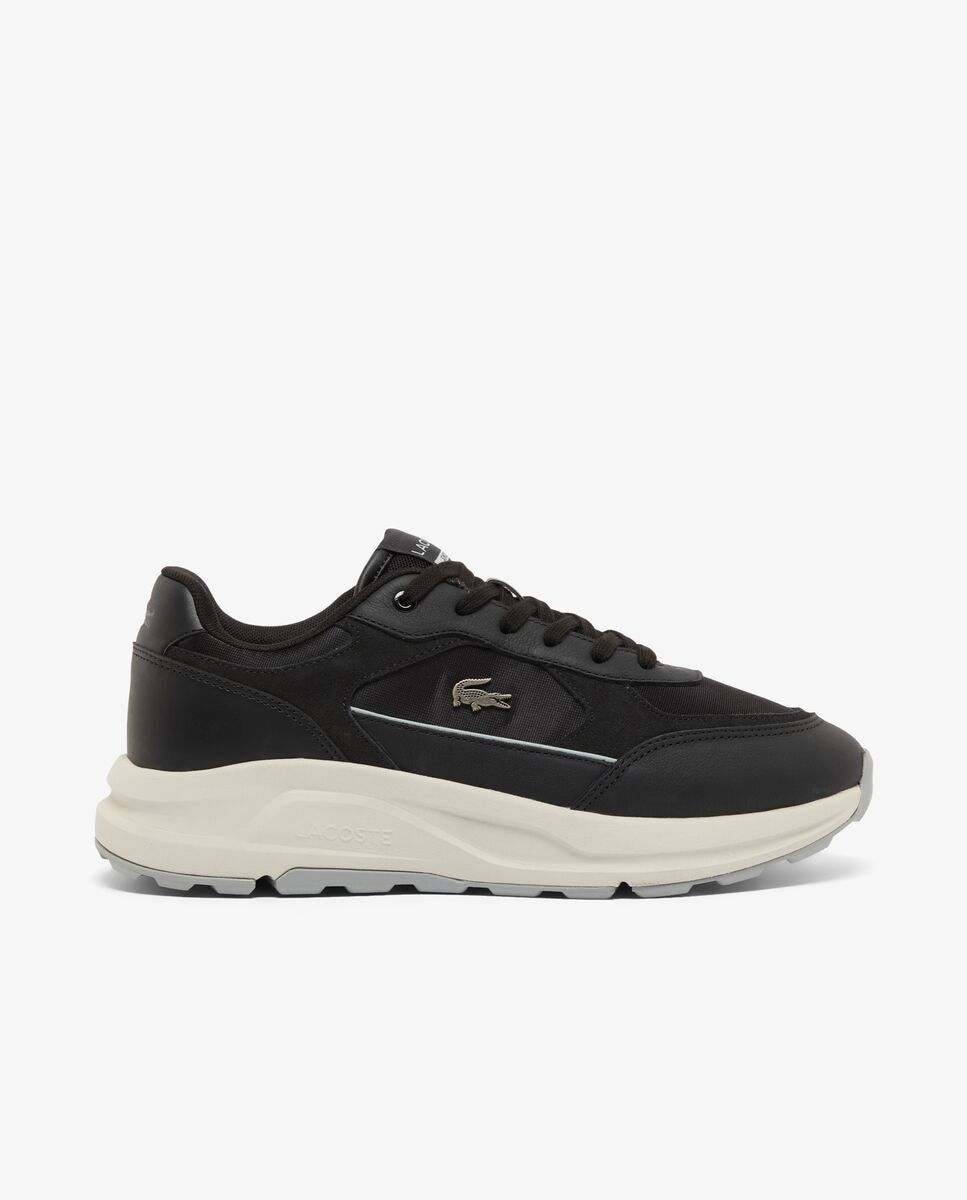 Imagen 0 de Zapatillas de hombre Run Set de ante Negro