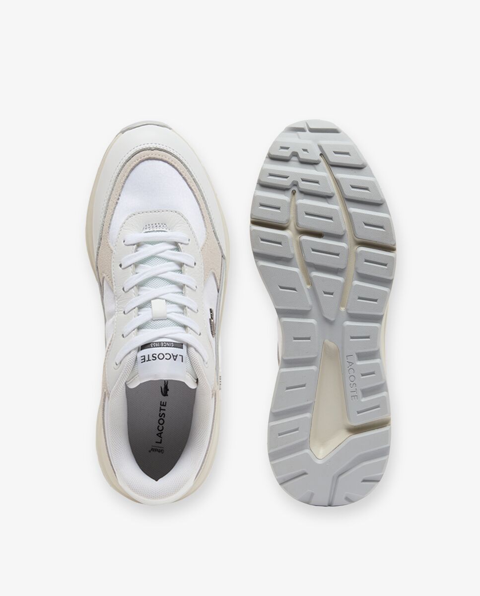 Zapatillas de hombre Run Set de ante - Lacoste - Blanco Blanco-2