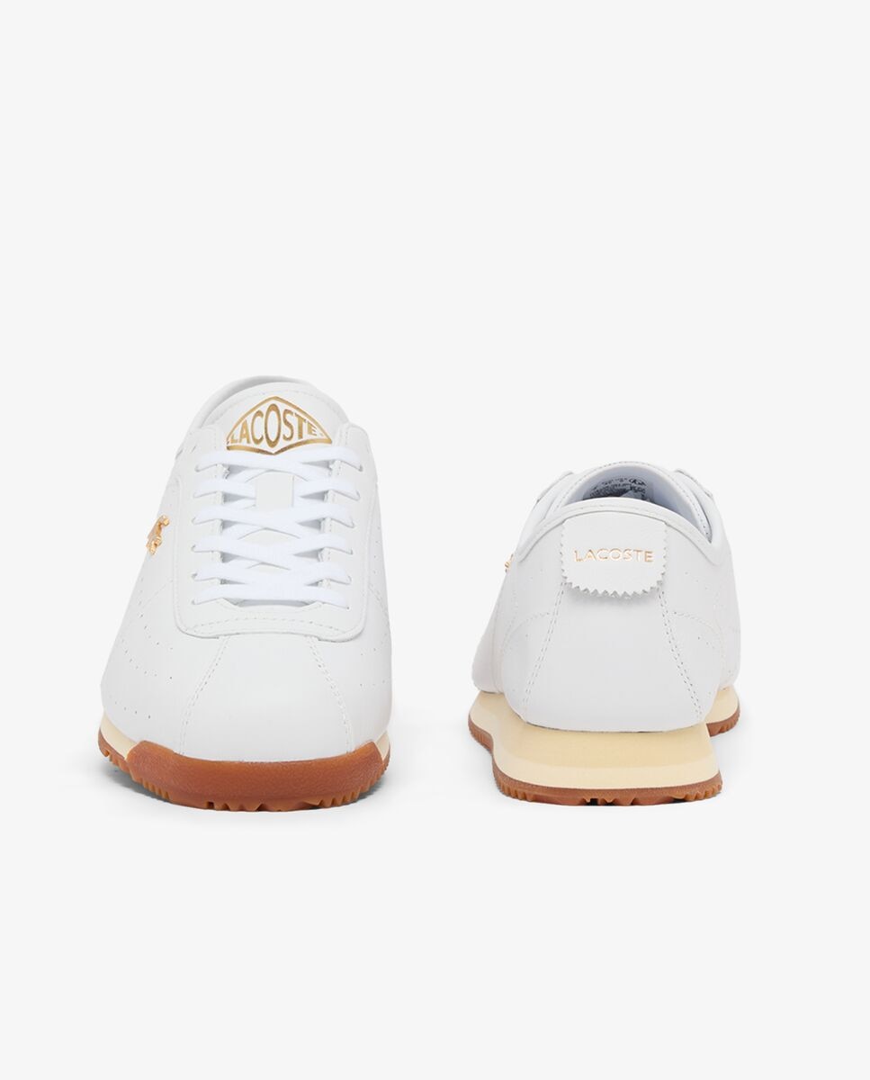 Zapatillas Club-Low de piel de hombre en - Lacoste - Blanco Blanco-5