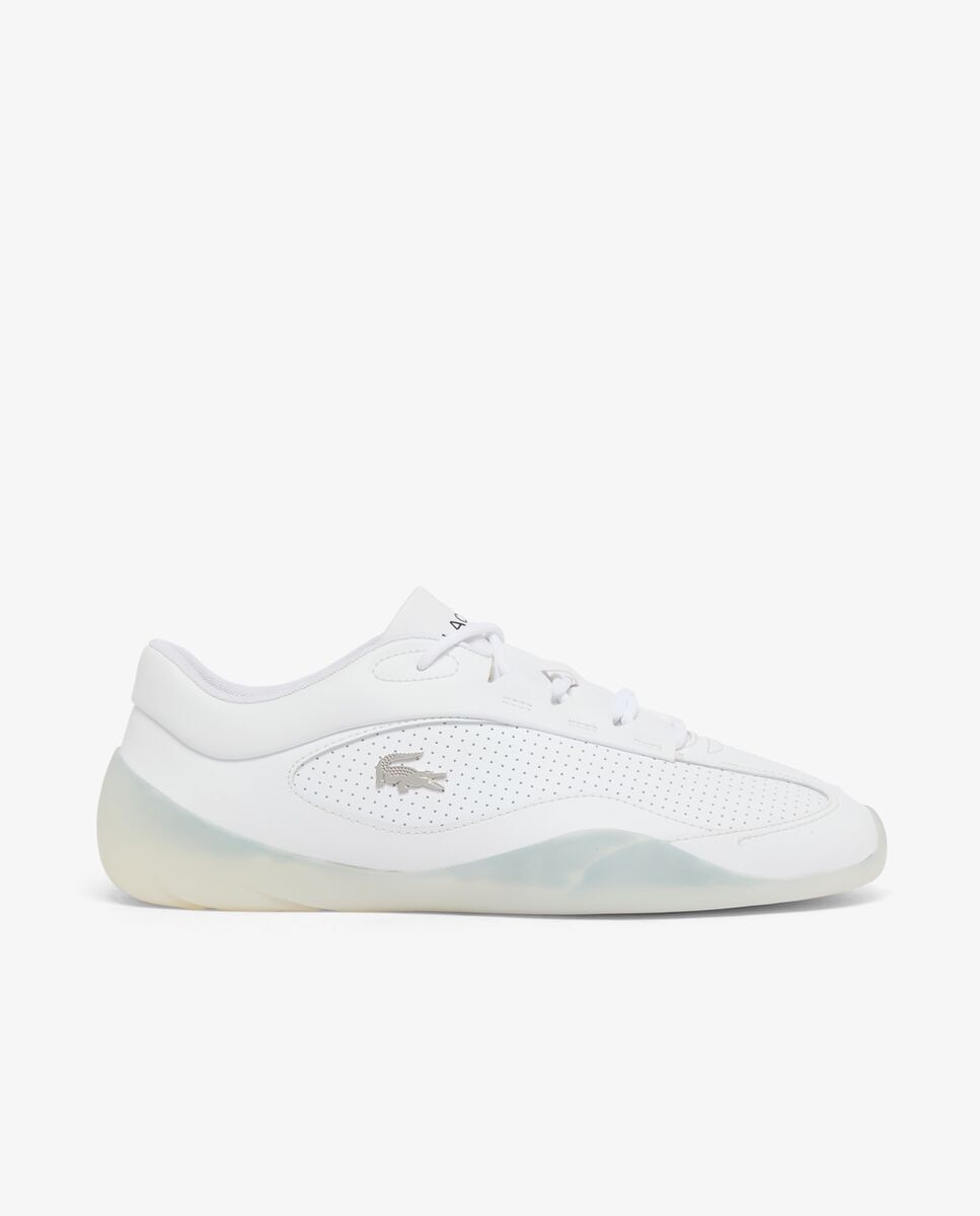 Zapatillas Net Low de piel de hombre en - Lacoste - Blanco Blanco-1