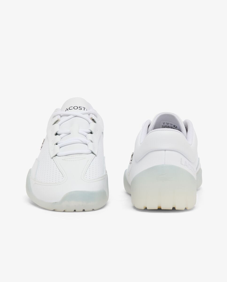 Zapatillas Net Low de piel de hombre en - Lacoste - Blanco Blanco-5