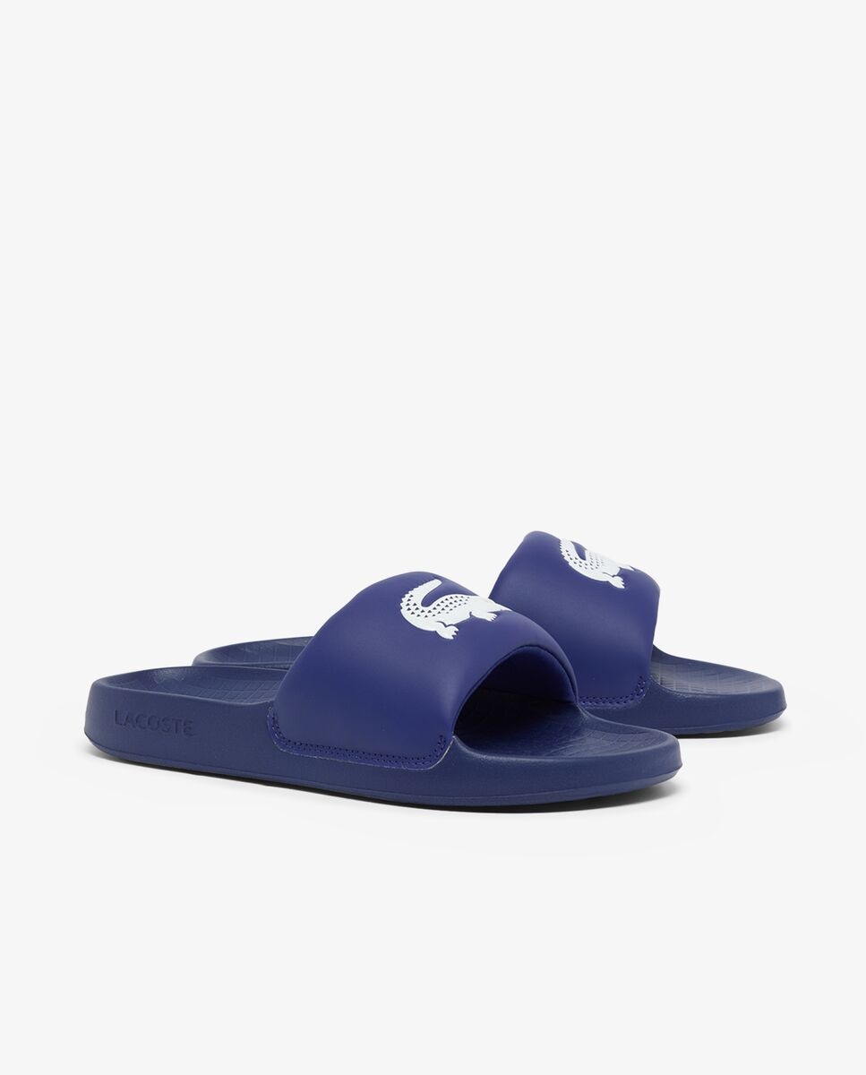 Chanclas Serve Slide Dual de Hombre - Lacoste - Azul marino Azul marino-3