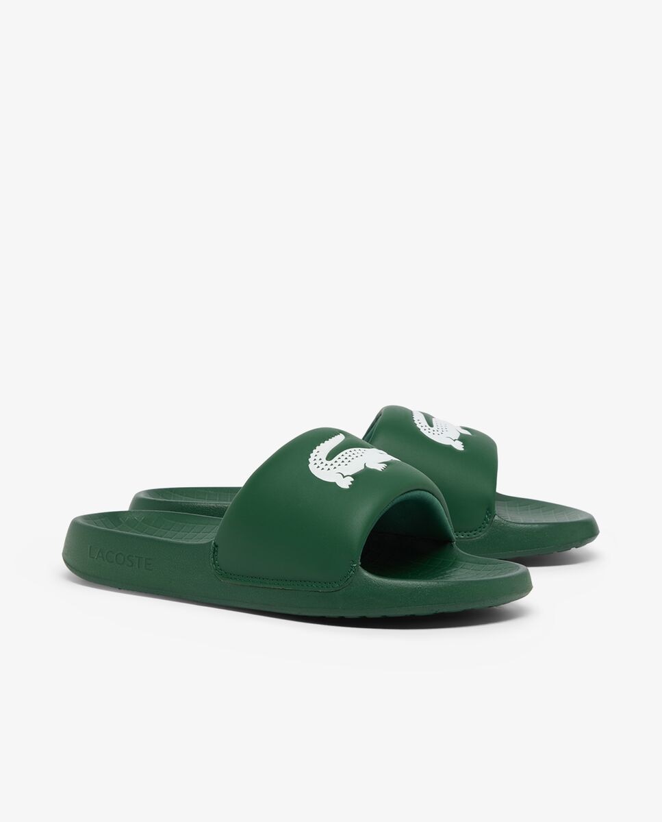 Imagen 3 de Chanclas Serve Slide Dual de Hombre - Lacoste - Verde oscuro Verde oscuro