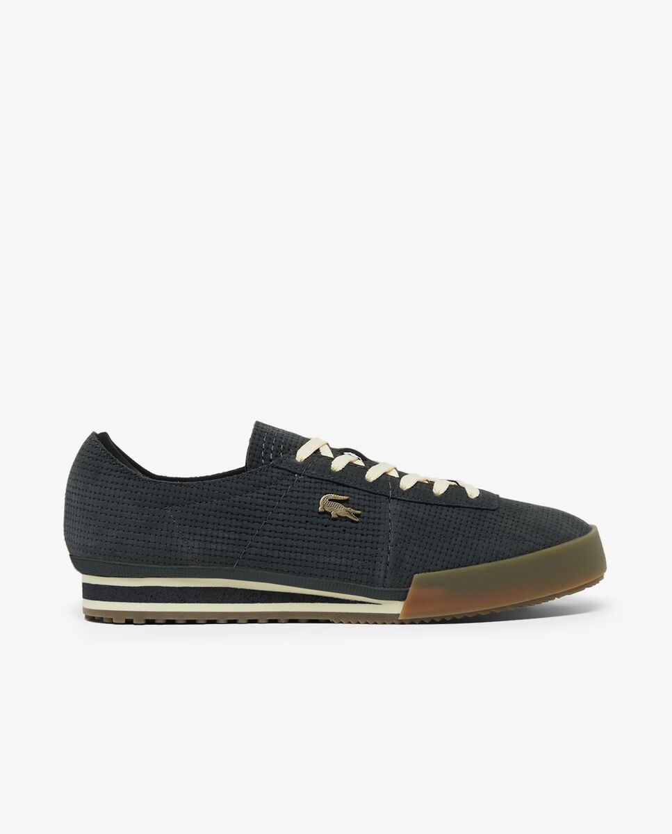 Imagen 0 de Zapatillas Aura de piel de hombre en gris Gris oscuro