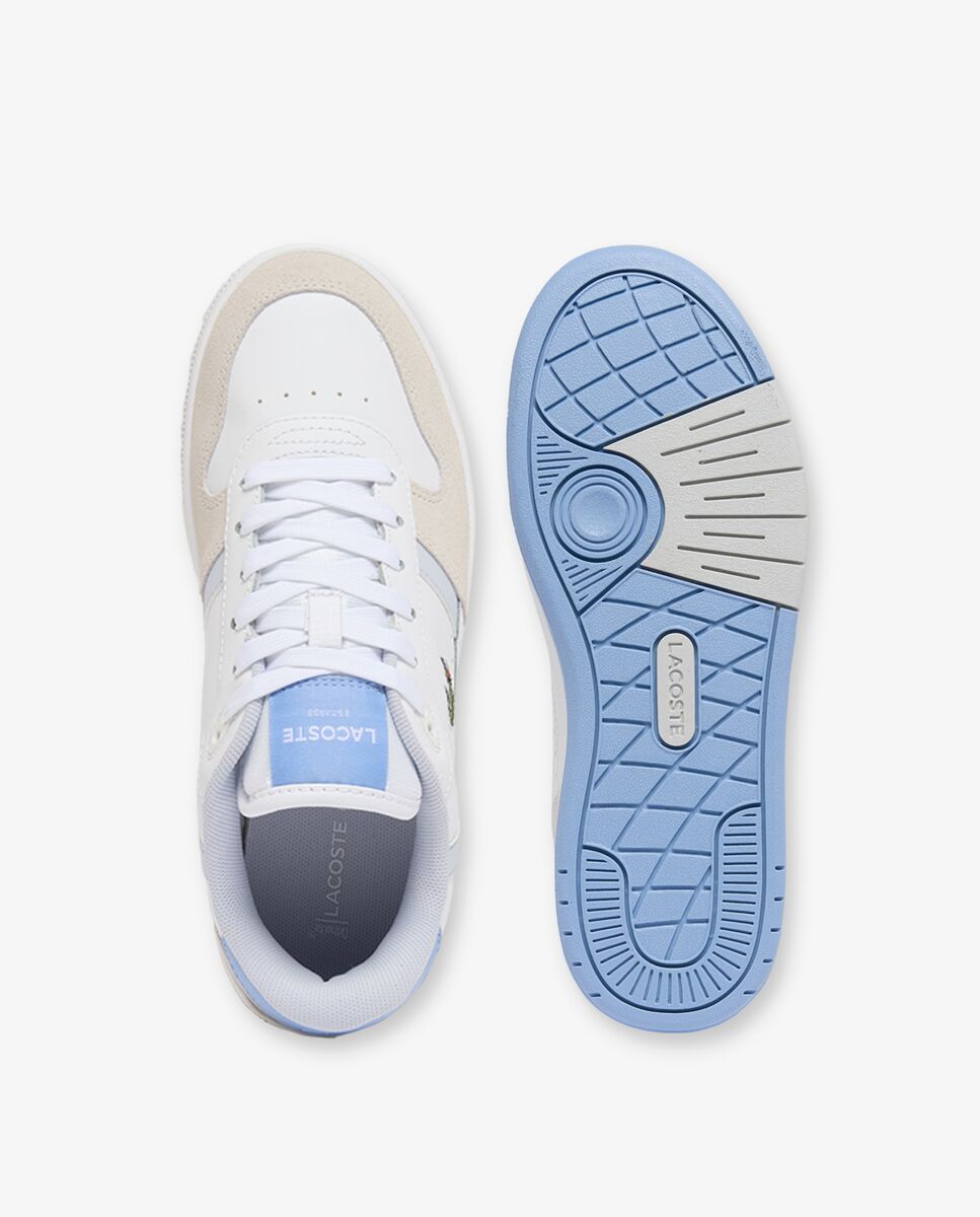 Zapatillas T-Clip Set de piel de mujer en - Lacoste - Blanco Blanco-2