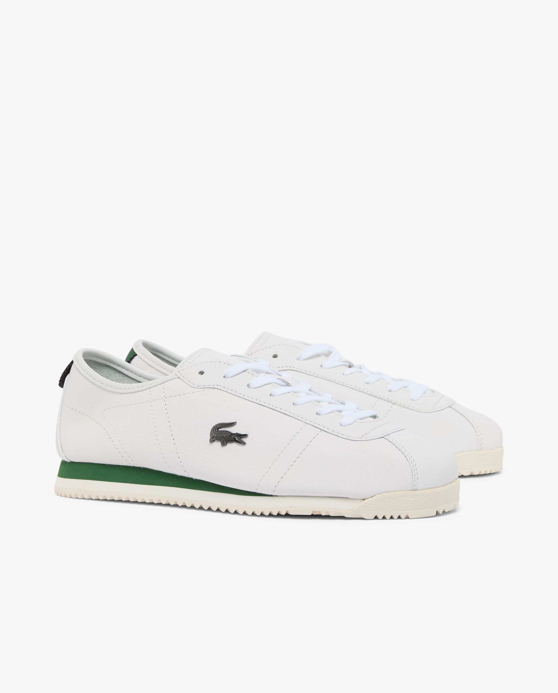 Zapatillas club-low de piel de hombre en - Lacoste - Blanco Blanco-3