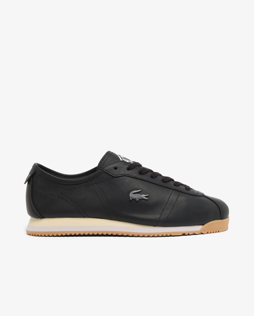 Zapatillas Club-Low de piel de hombre en - Lacoste - Negro Negro-1