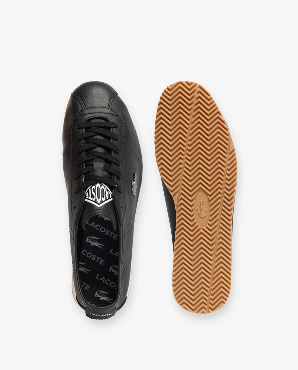 Zapatillas Club-Low de piel de hombre en - Lacoste - Negro Negro-2