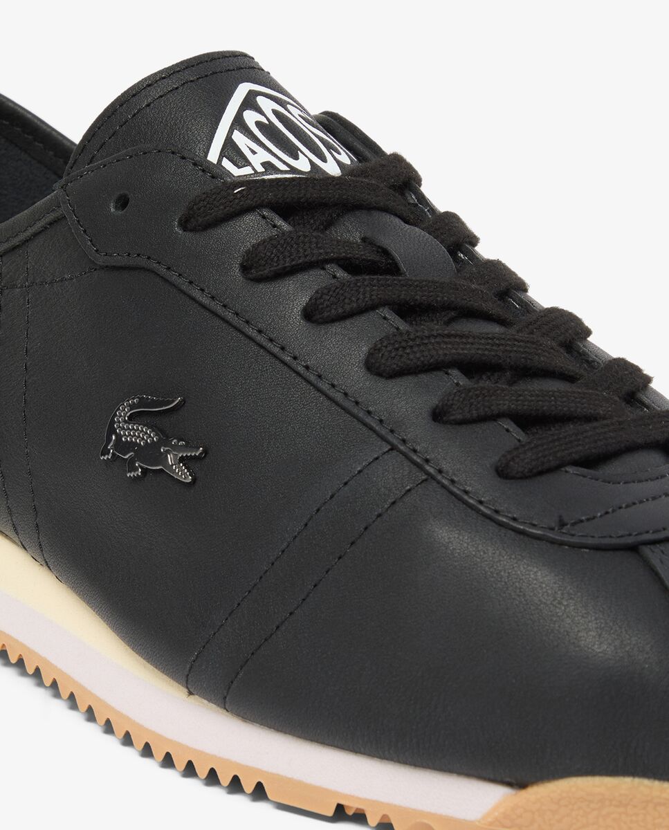 Zapatillas Club-Low de piel de hombre en - Lacoste - Negro Negro-4