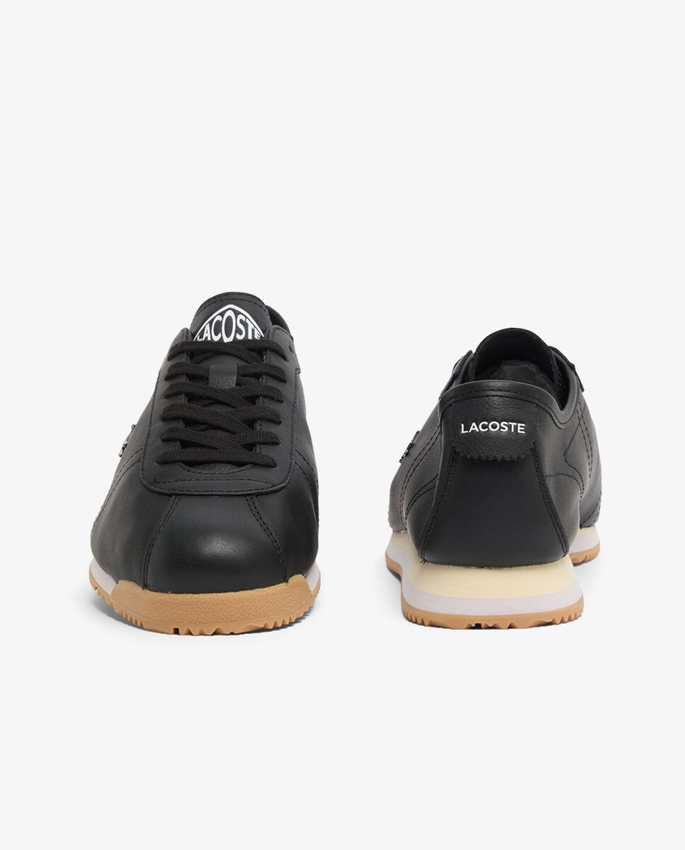 Zapatillas Club-Low de piel de hombre en - Lacoste - Negro Negro-5