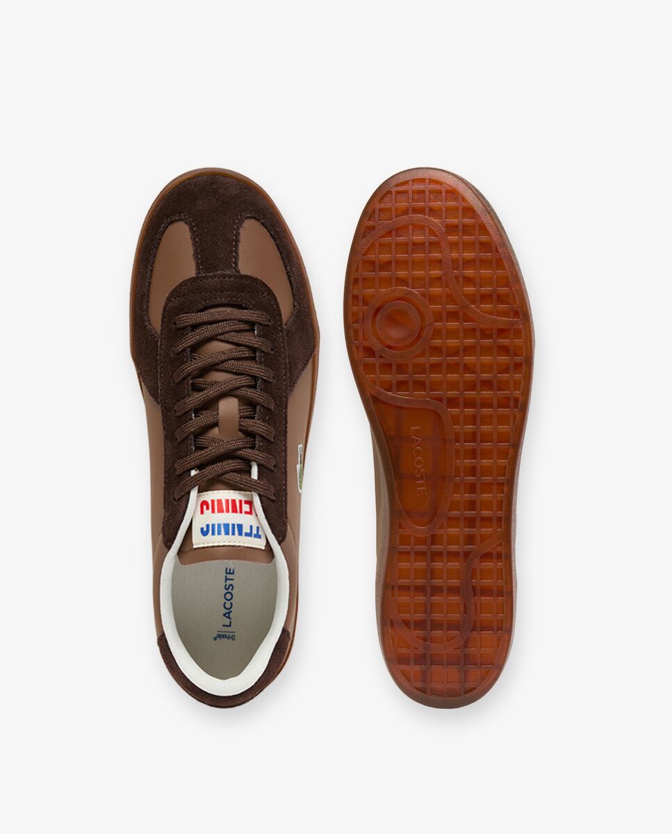 Imagen 2 de Zapatillas Baseshot Pro de piel de hombre - Lacoste - Negro Negro