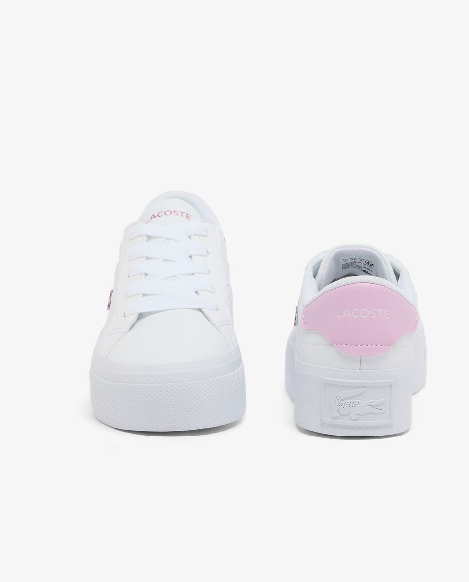 Zapatillas Deportivas Ziane Platform de Piel de Mujer - Lacoste - Blanco Blanco-5