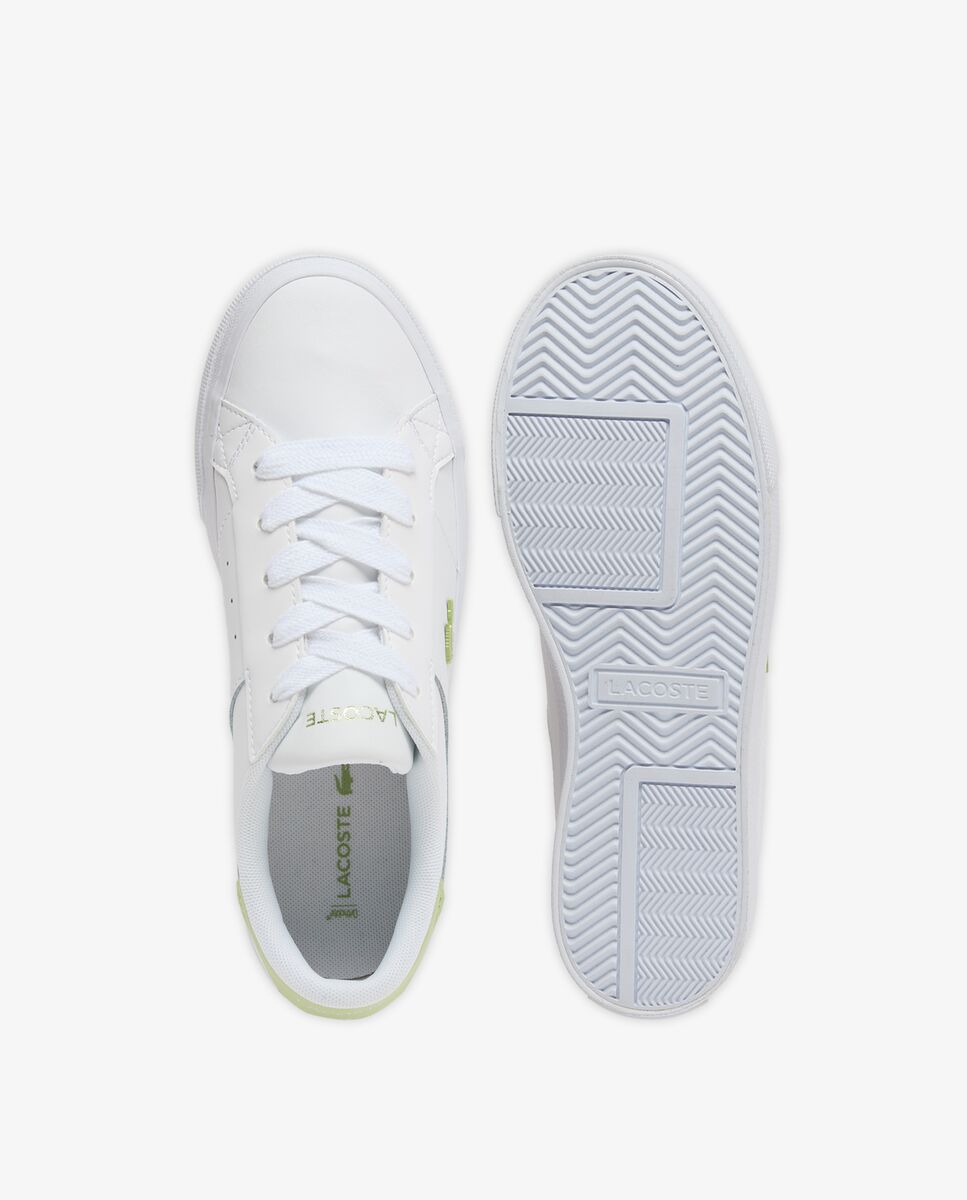 Zapatillas Deportivas Ziane Platform de Piel de Mujer - Lacoste - Turquesa Turquesa-2