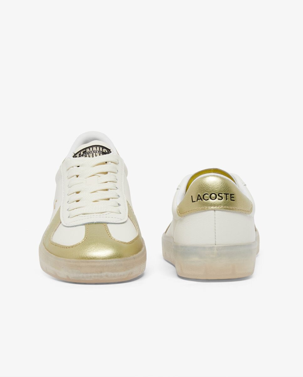 Zapatillas Baseshot Pro de piel de mujer en - Lacoste - Blanco Blanco-5