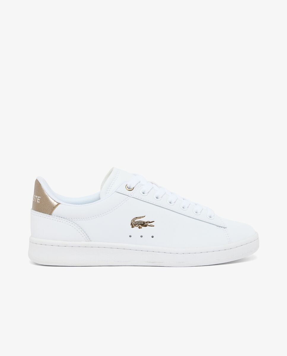Lacoste - Zapatillas Carnaby Set de piel de mujer en blanco.