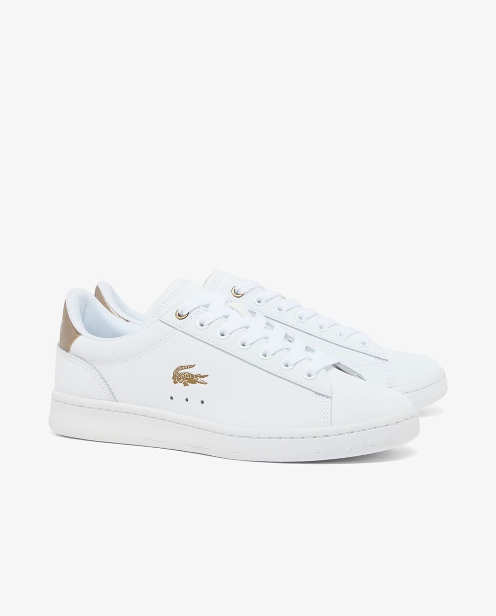 Zapatillas Carnaby Set de piel de mujer en - Lacoste - Blanco Blanco-3