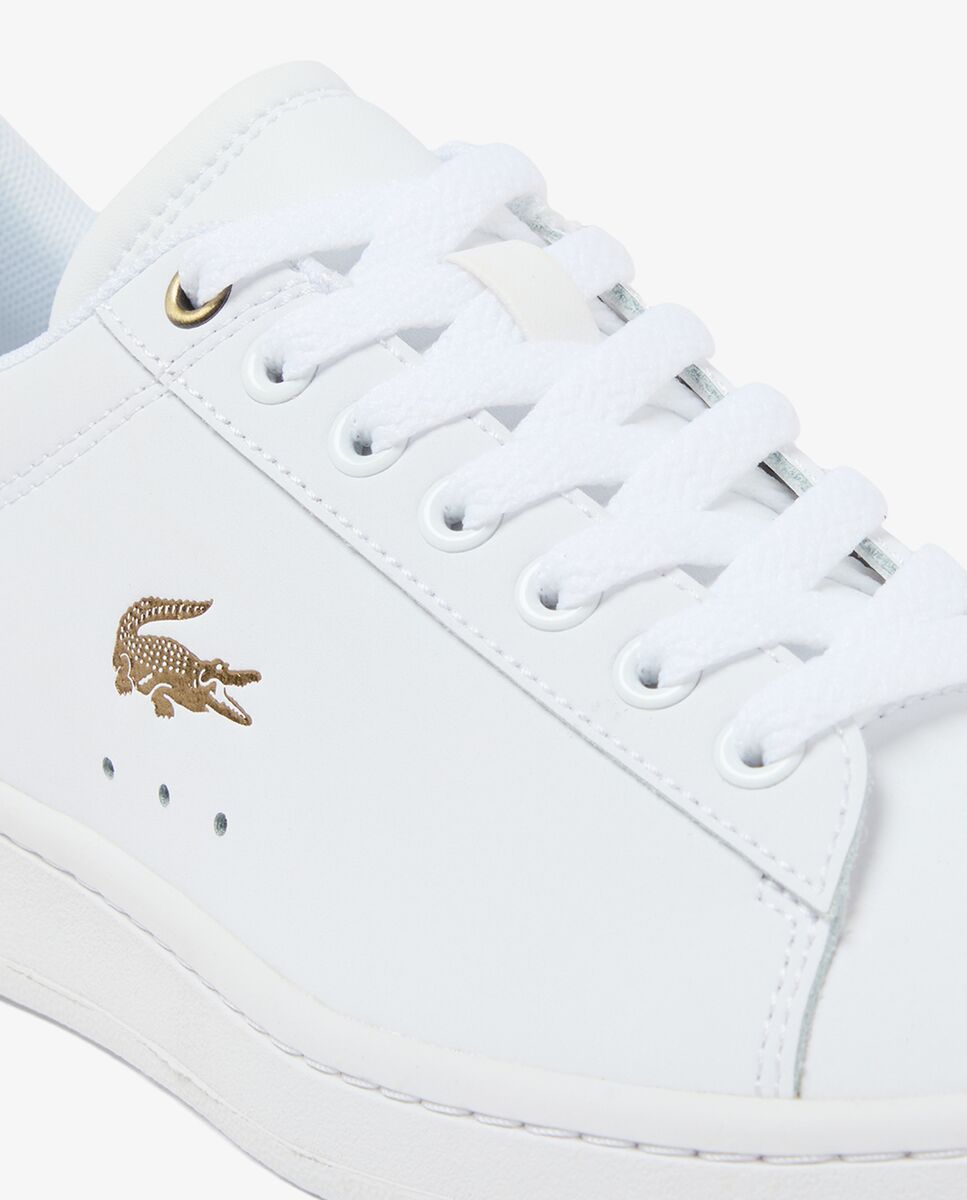 Zapatillas Carnaby Set de piel de mujer en - Lacoste - Blanco Blanco-4