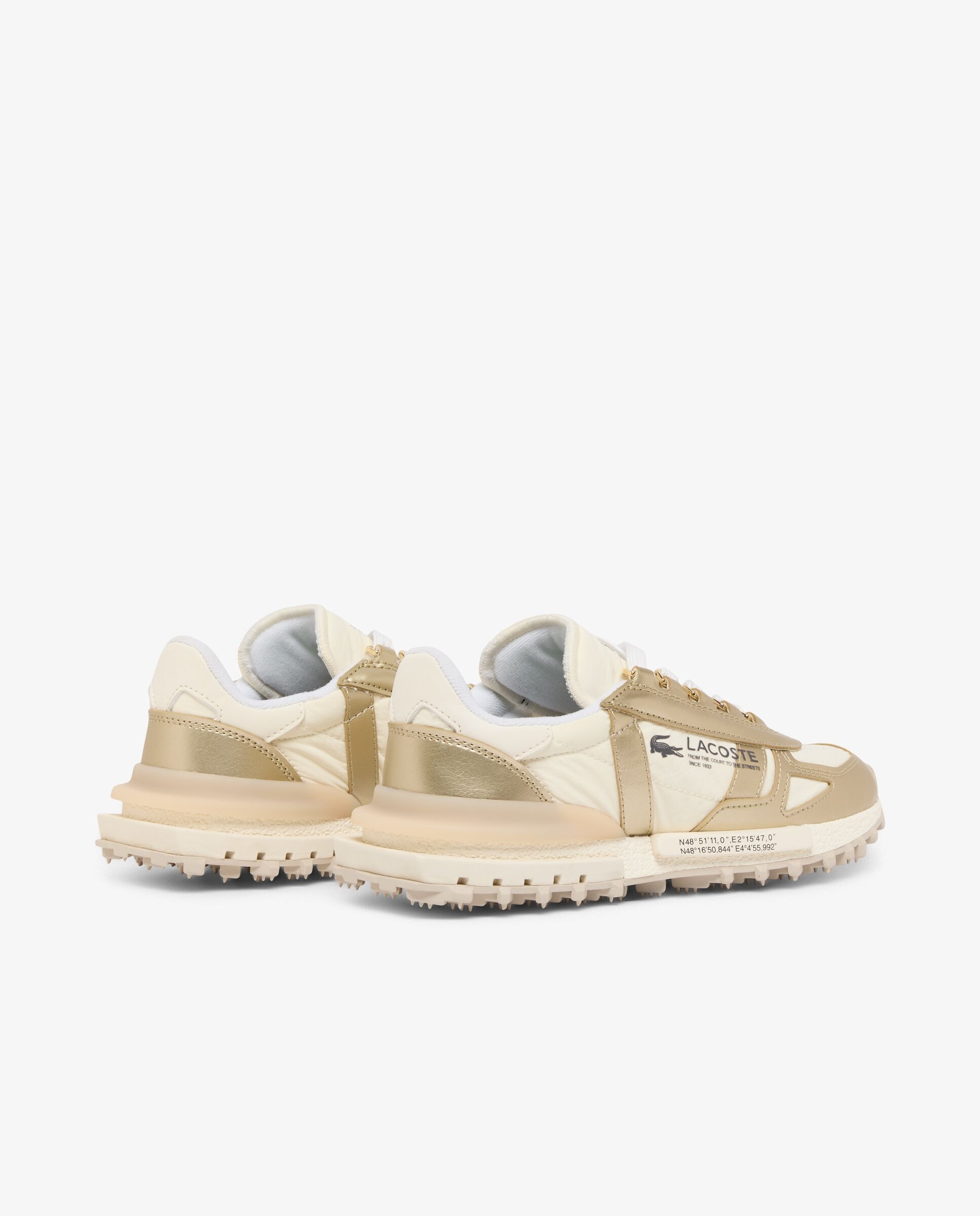 Imagen 6 de Zapatillas Activas de Élite para Mujeres Color Oro Líquido - Lacoste - Oro Oro