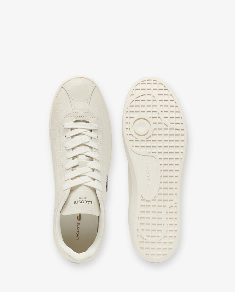 Zapatillas Baseshot de piel de mujer en - Lacoste - Blanco Blanco-2