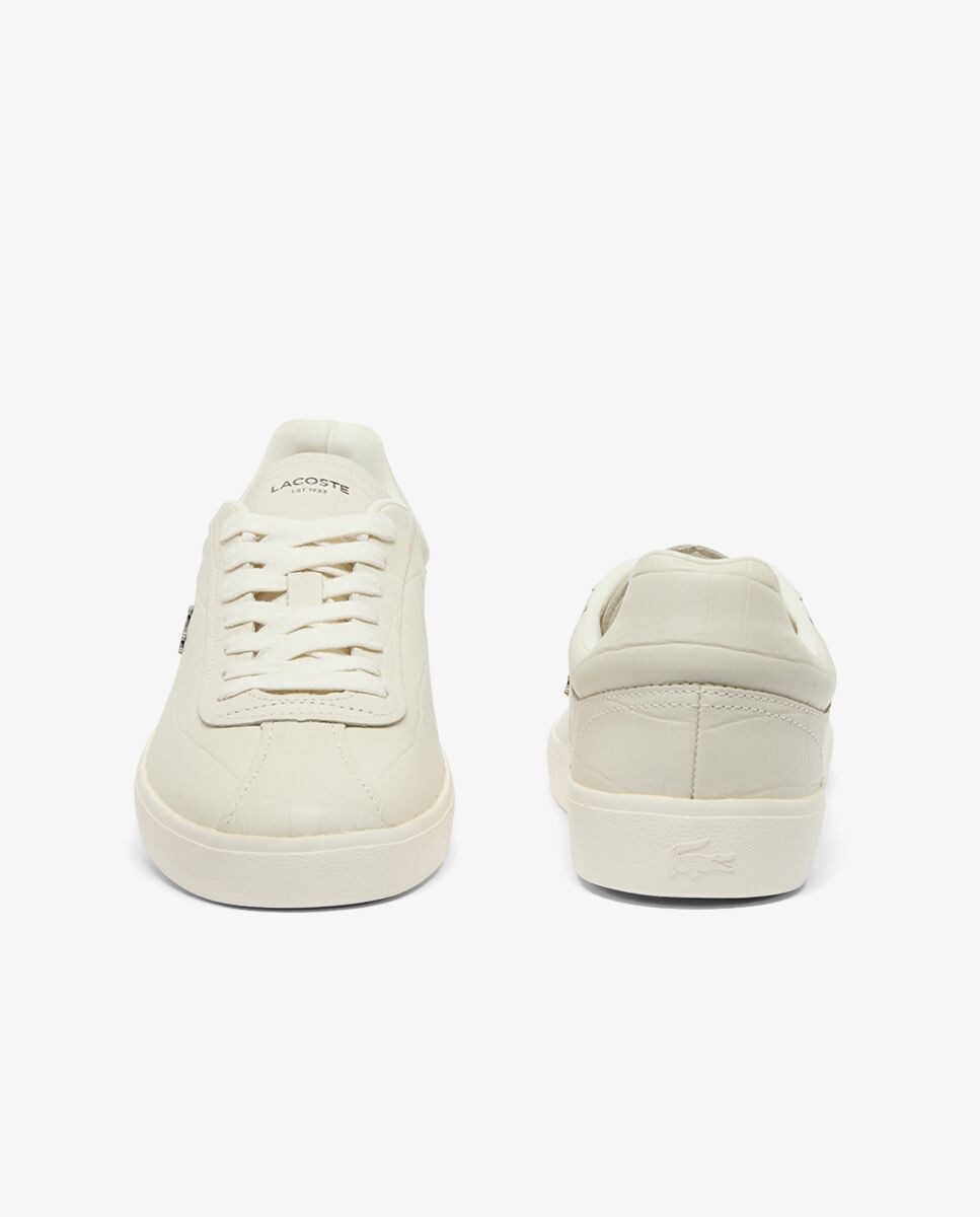 Zapatillas Baseshot de piel de mujer en - Lacoste - Blanco Blanco-5