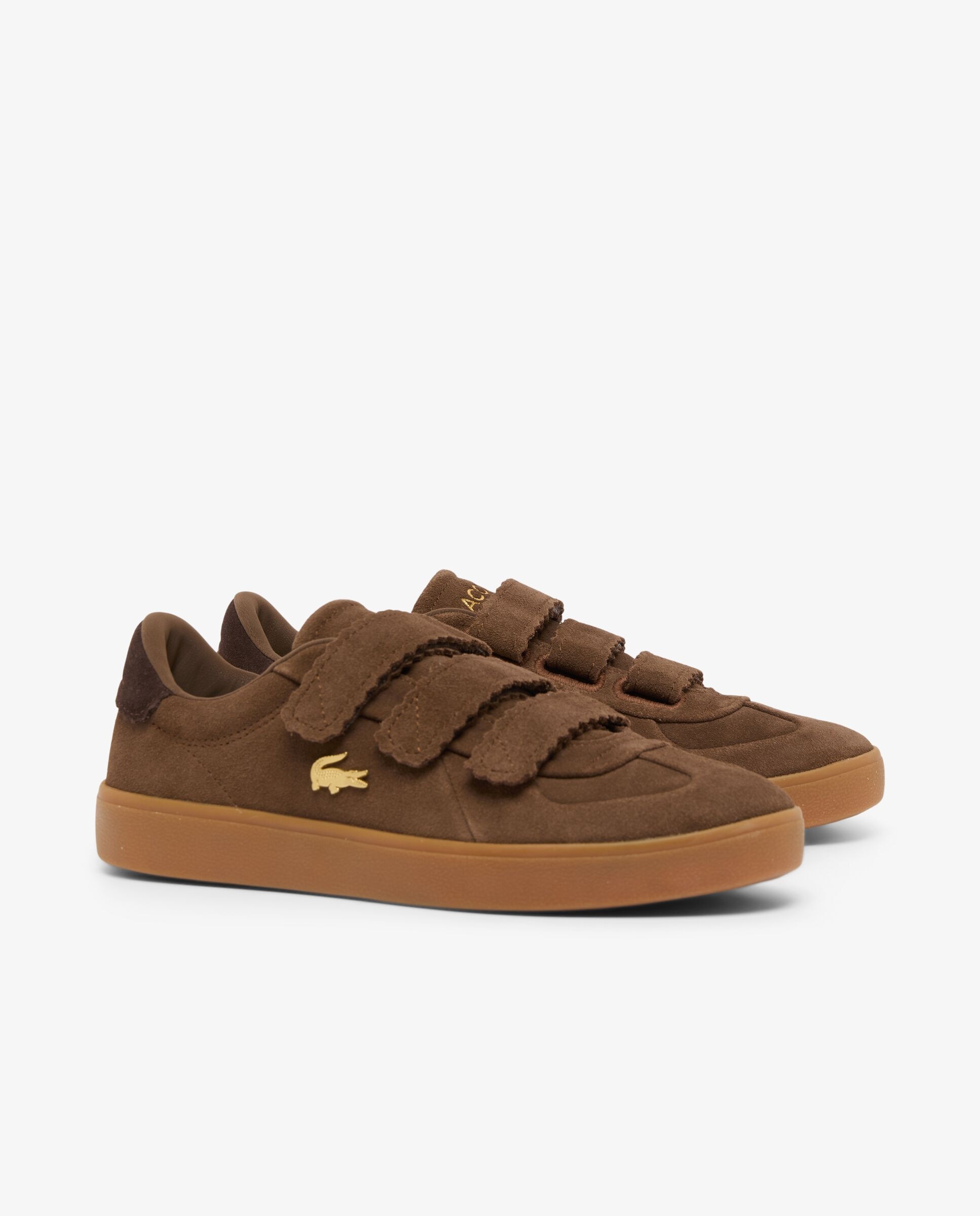 Zapatillas de mujer Baseshot de ante - Lacoste - Marrón Marrón-3
