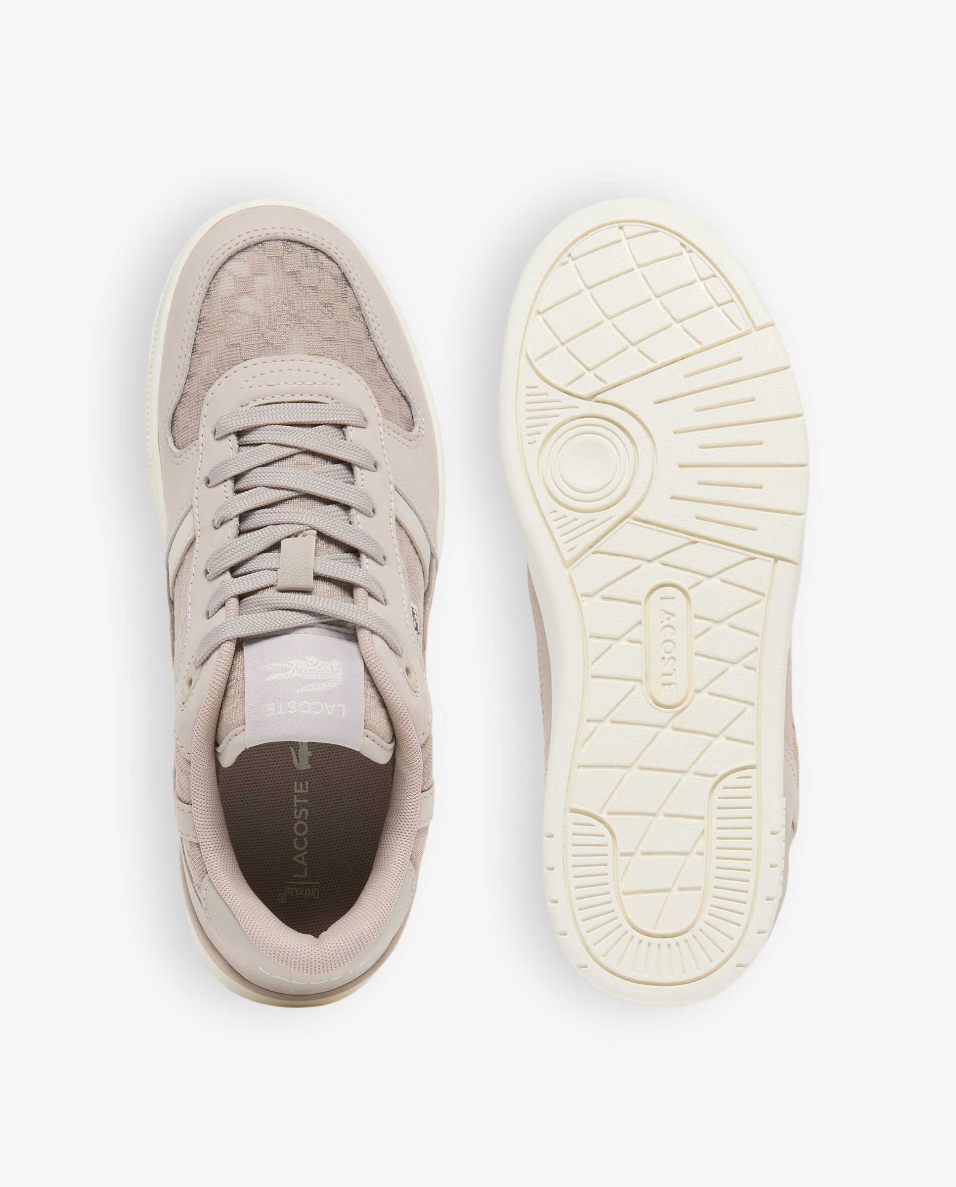 Zapatillas de mujer t-clip set en negro - Lacoste - Gris Gris-2