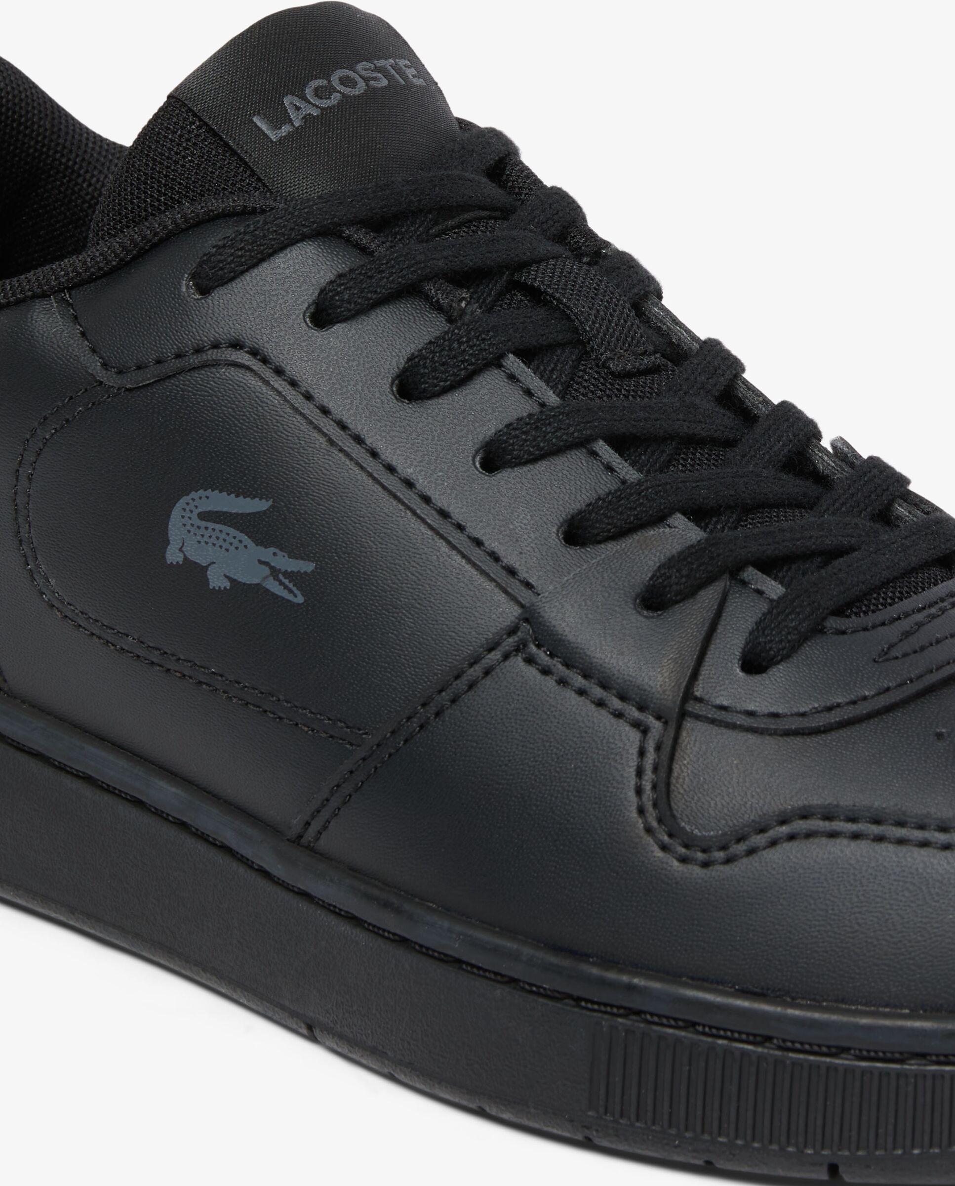 Zapatillas juveniles court ace - Lacoste - Negro Negro-4