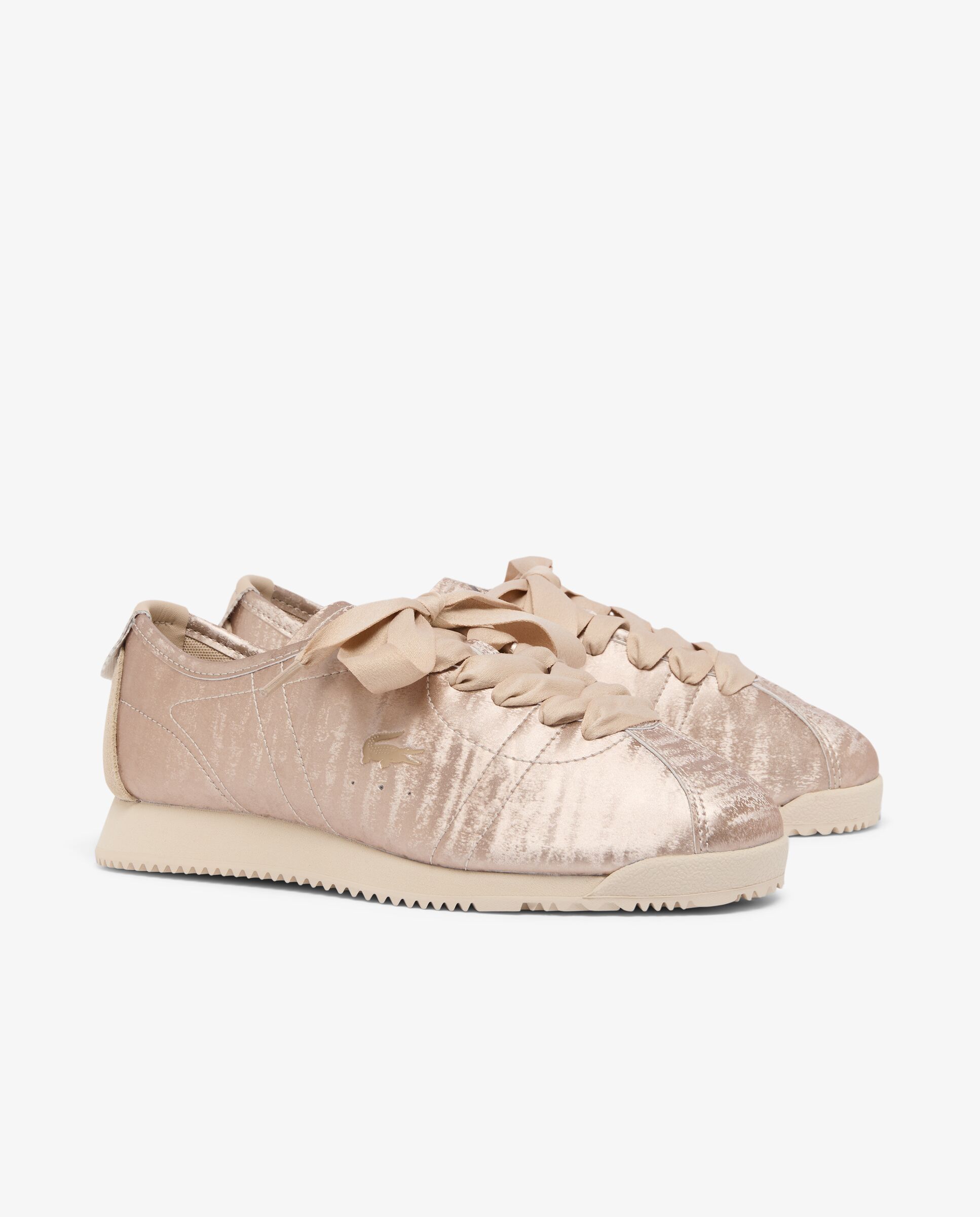 Zapatillas de mujer club-low en - Lacoste - Natural Natural-3