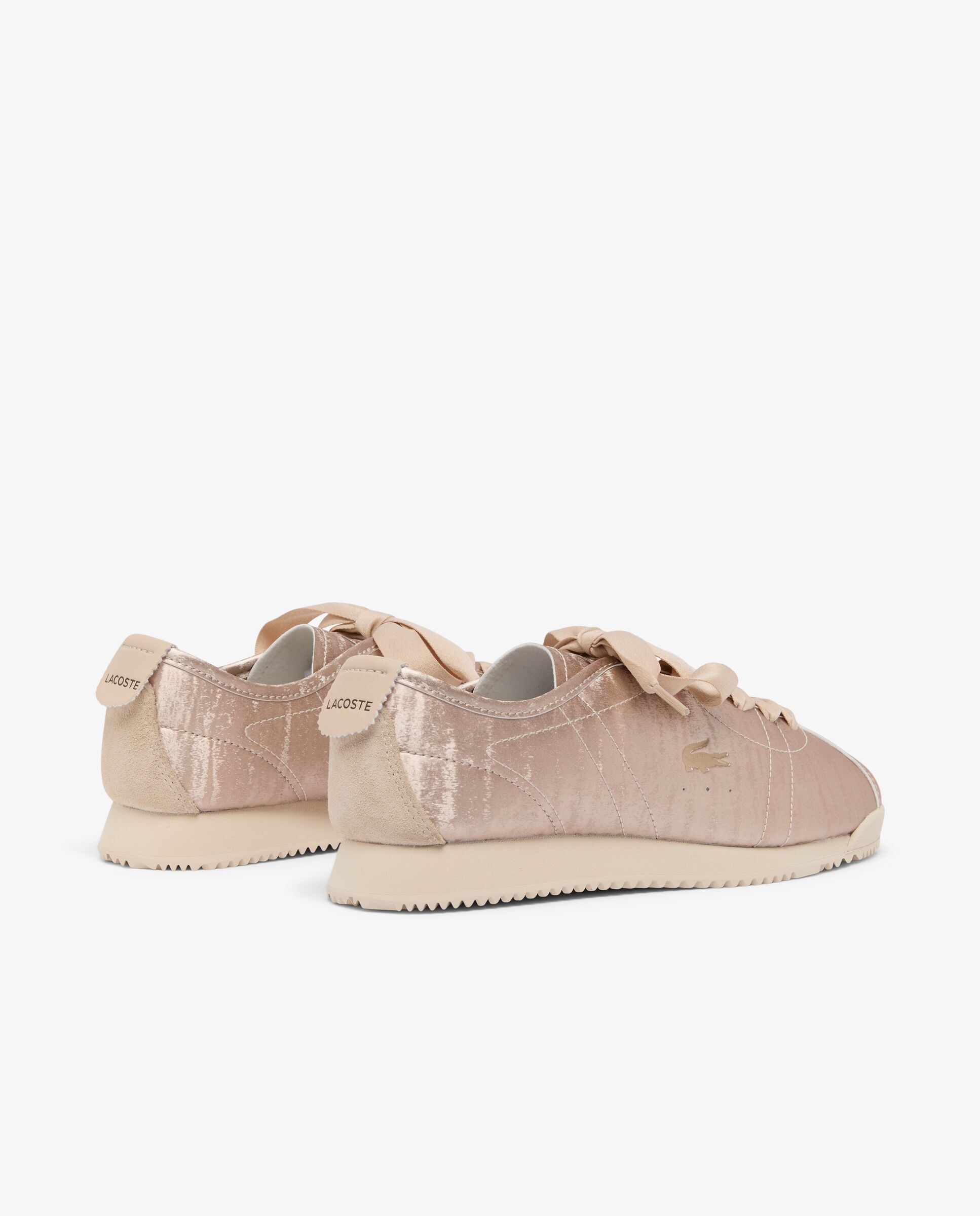 Zapatillas de mujer club-low en - Lacoste - Natural Natural-6
