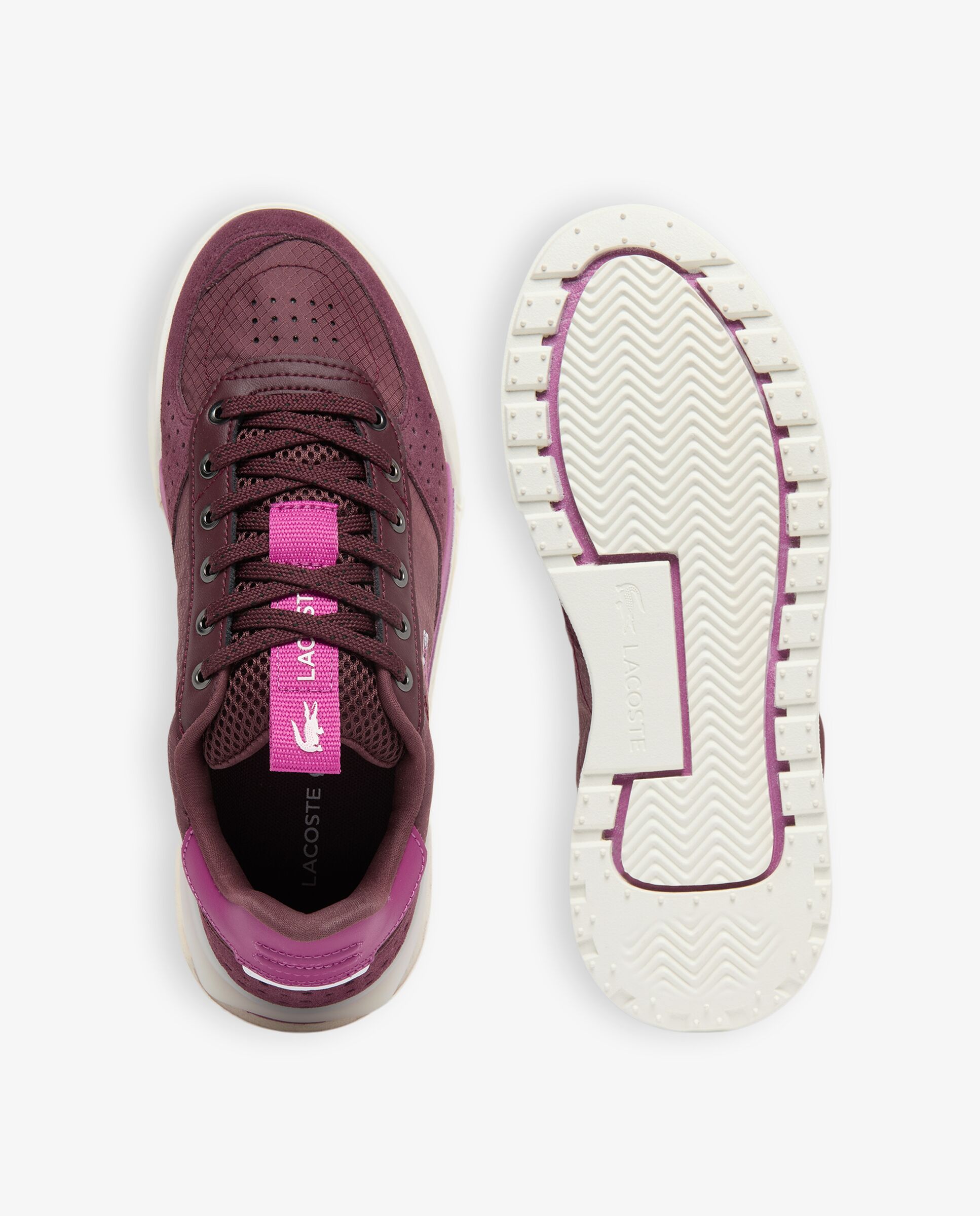 Zapatillas de mujer Slam Break - Lacoste - Burdeos Burdeos-2