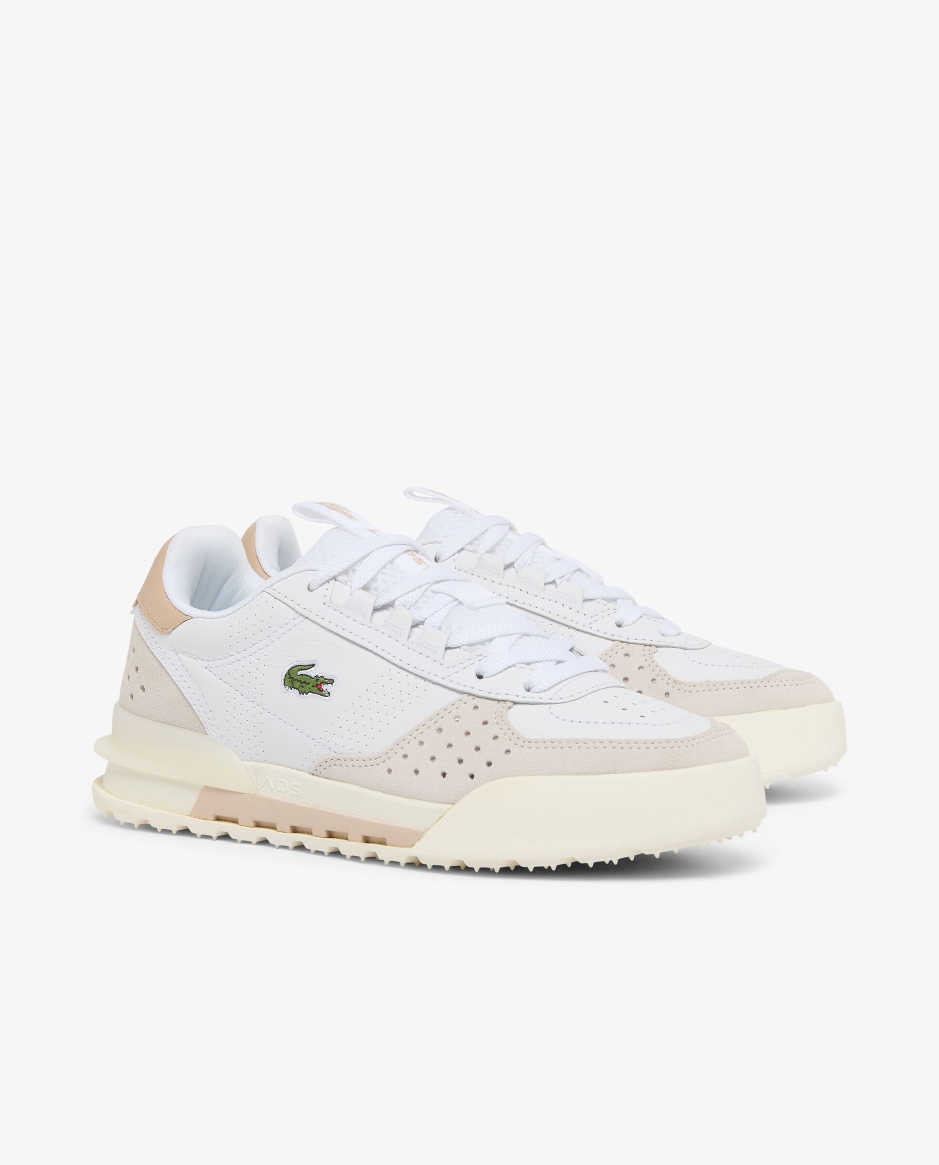 Zapatillas slam break de piel de mujer en - Lacoste - Blanco Blanco-3