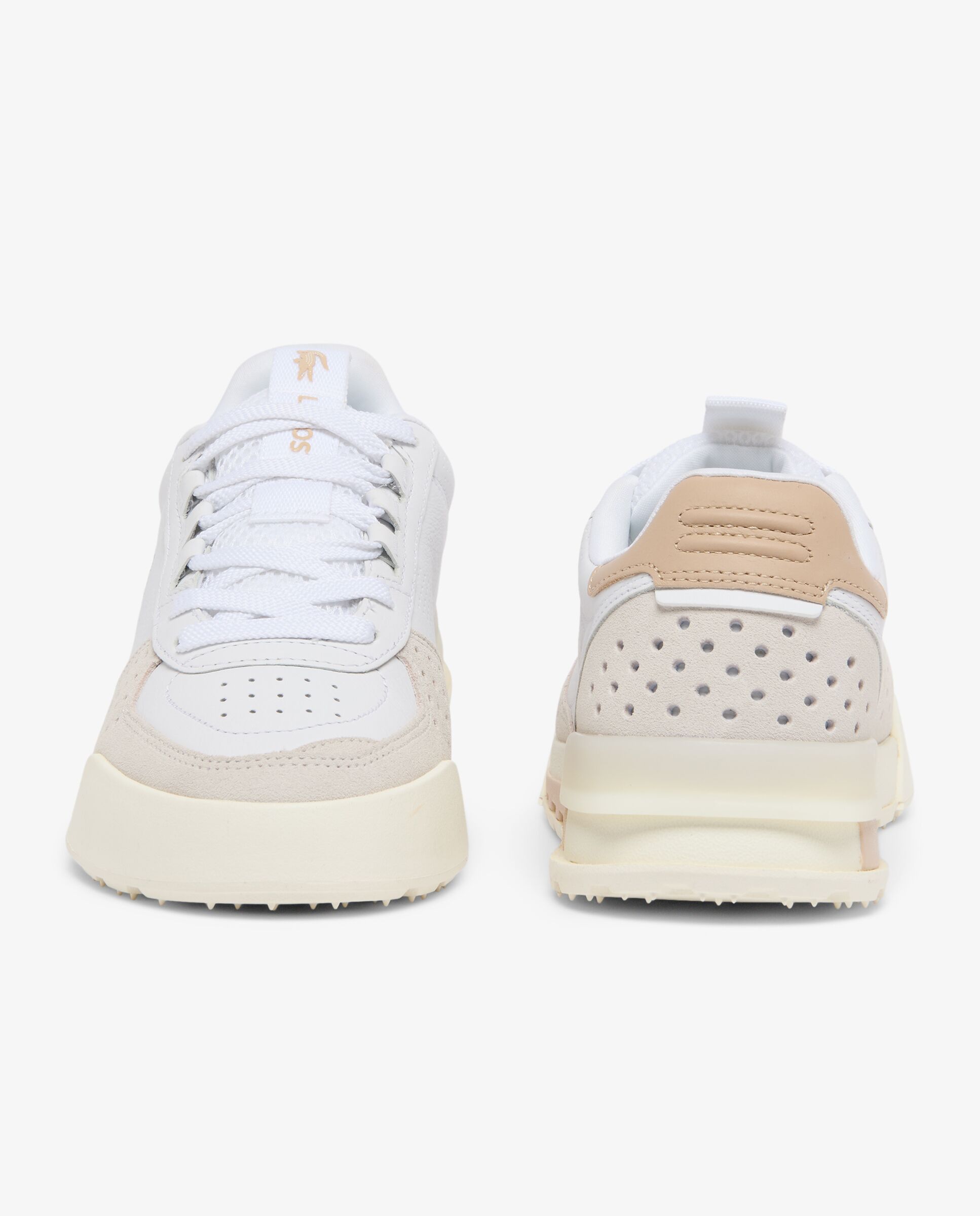 Zapatillas slam break de piel de mujer en - Lacoste - Blanco Blanco-5