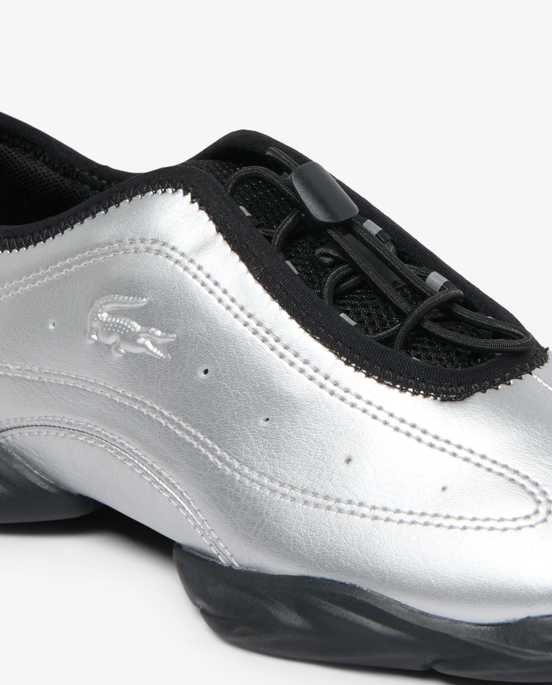 Zapatillas tennis ballerina de mujer en - Lacoste - Plata Plata-4