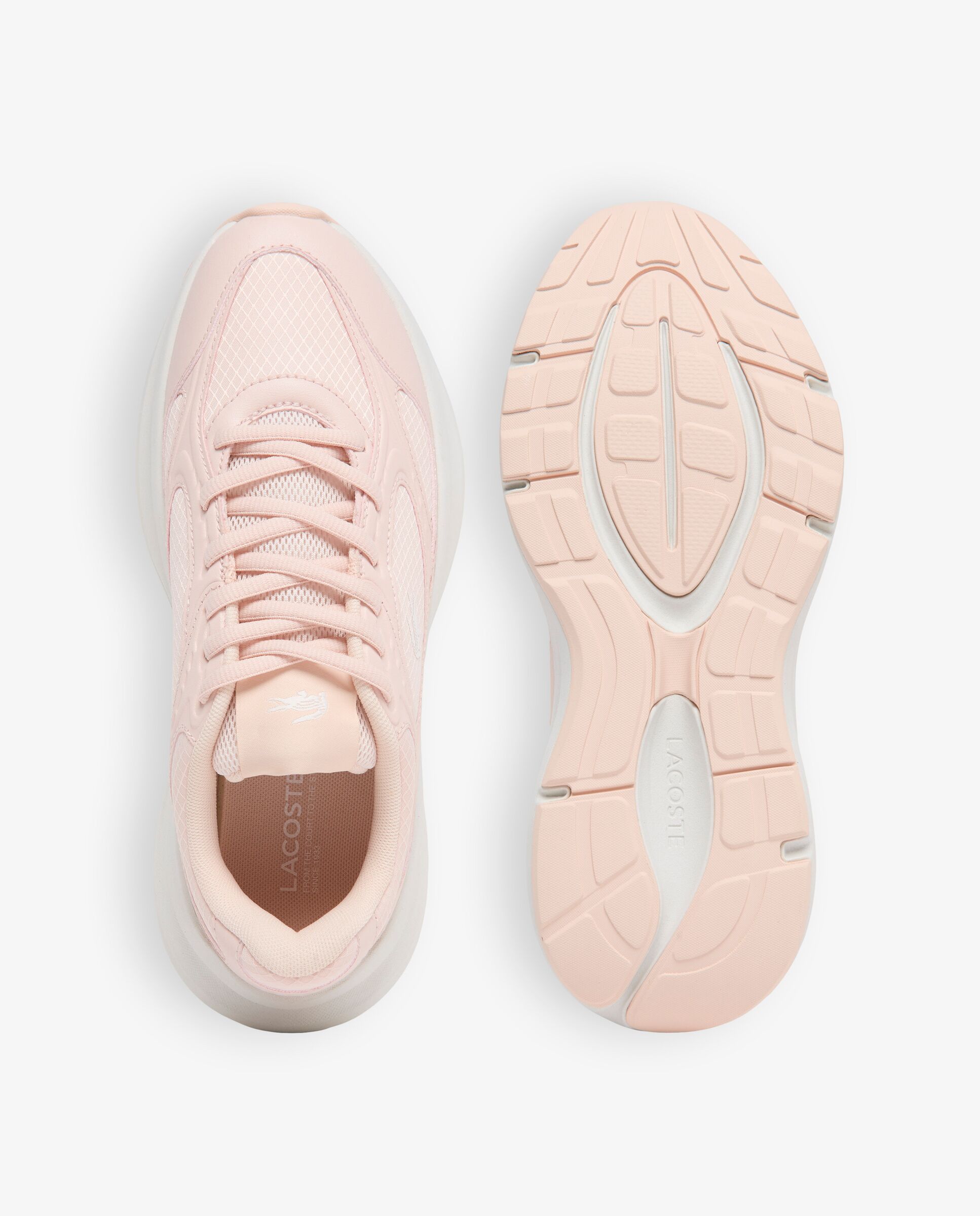 Zapatillas run set evo de piel de mujer en - Lacoste - Rosa Rosa-2