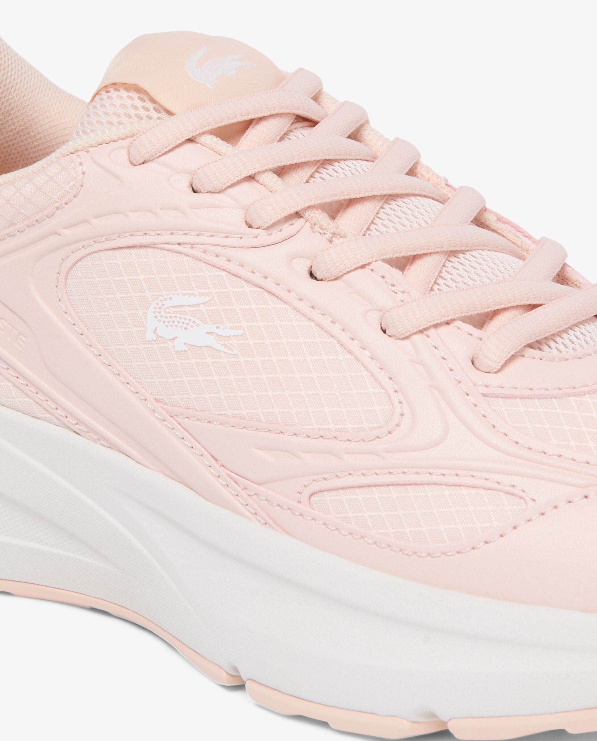 Zapatillas run set evo de piel de mujer en - Lacoste - Rosa Rosa-4