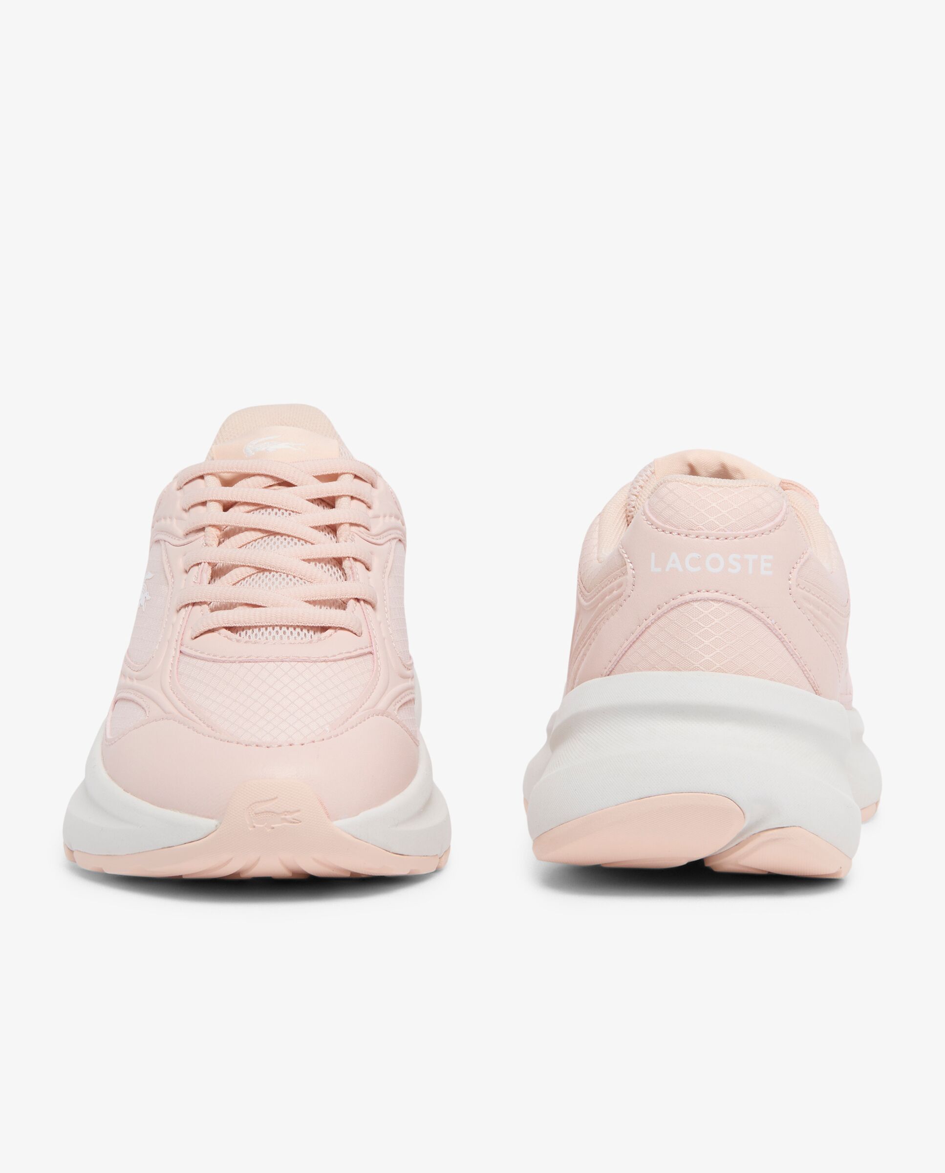 Zapatillas run set evo de piel de mujer en - Lacoste - Rosa Rosa-5