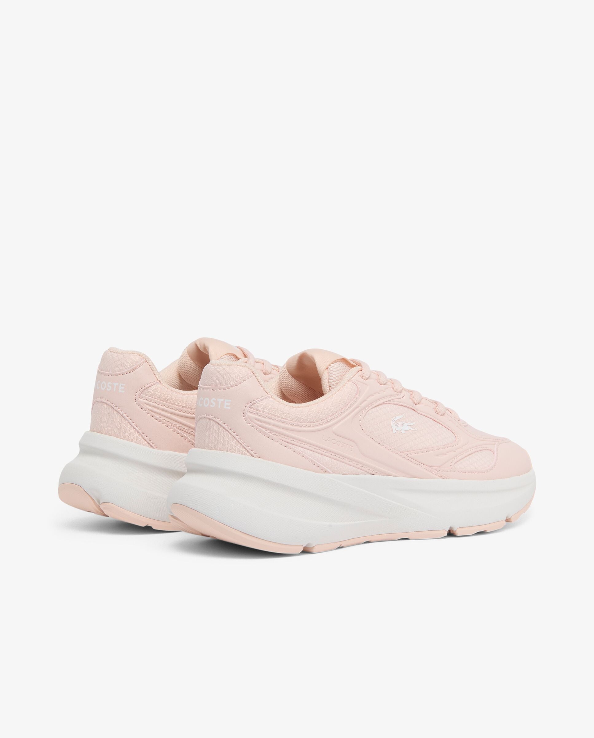 Zapatillas run set evo de piel de mujer en - Lacoste - Rosa Rosa-6