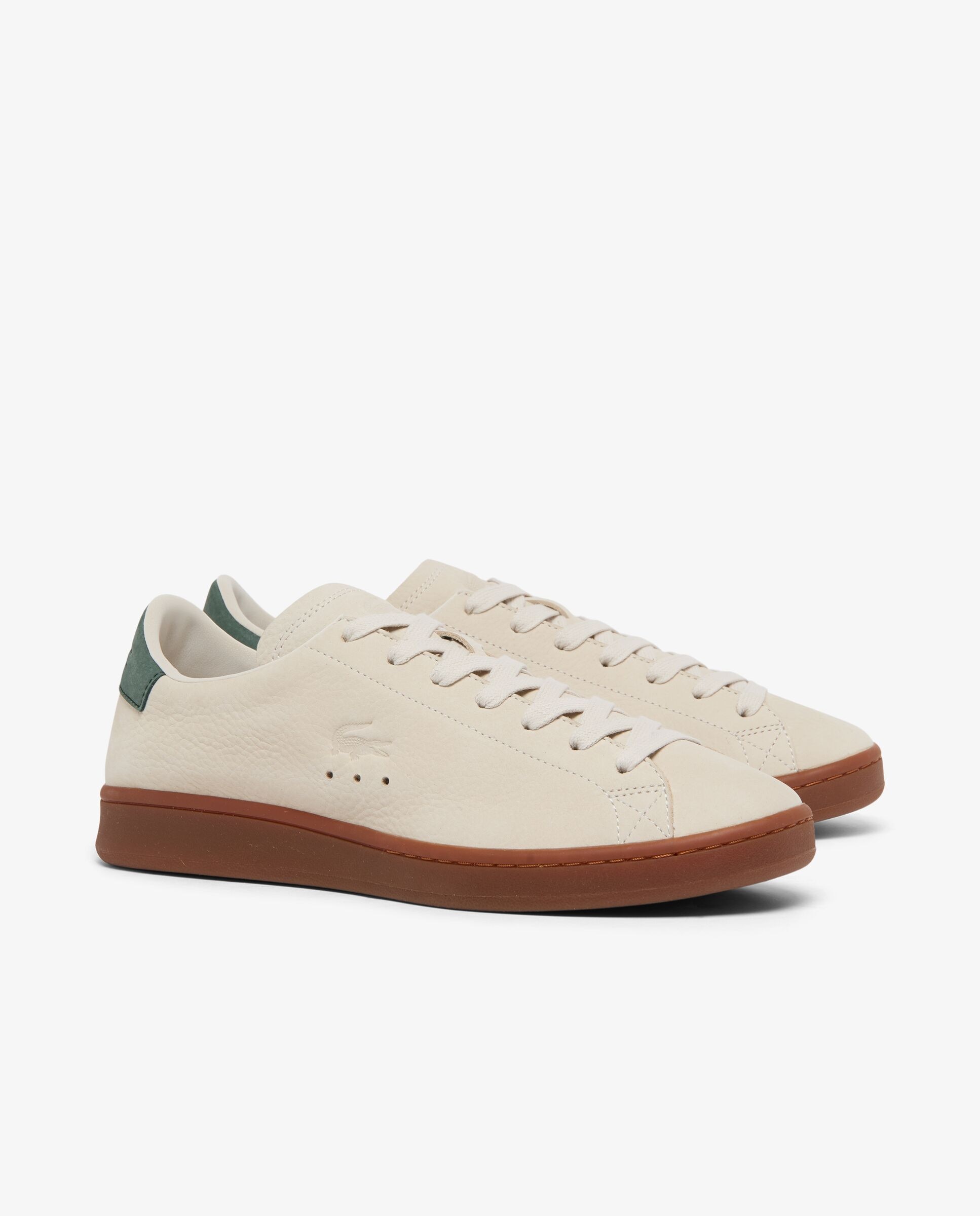 Zapatillas de hombre Carnaby Set de piel - Lacoste - Blanco Blanco-3