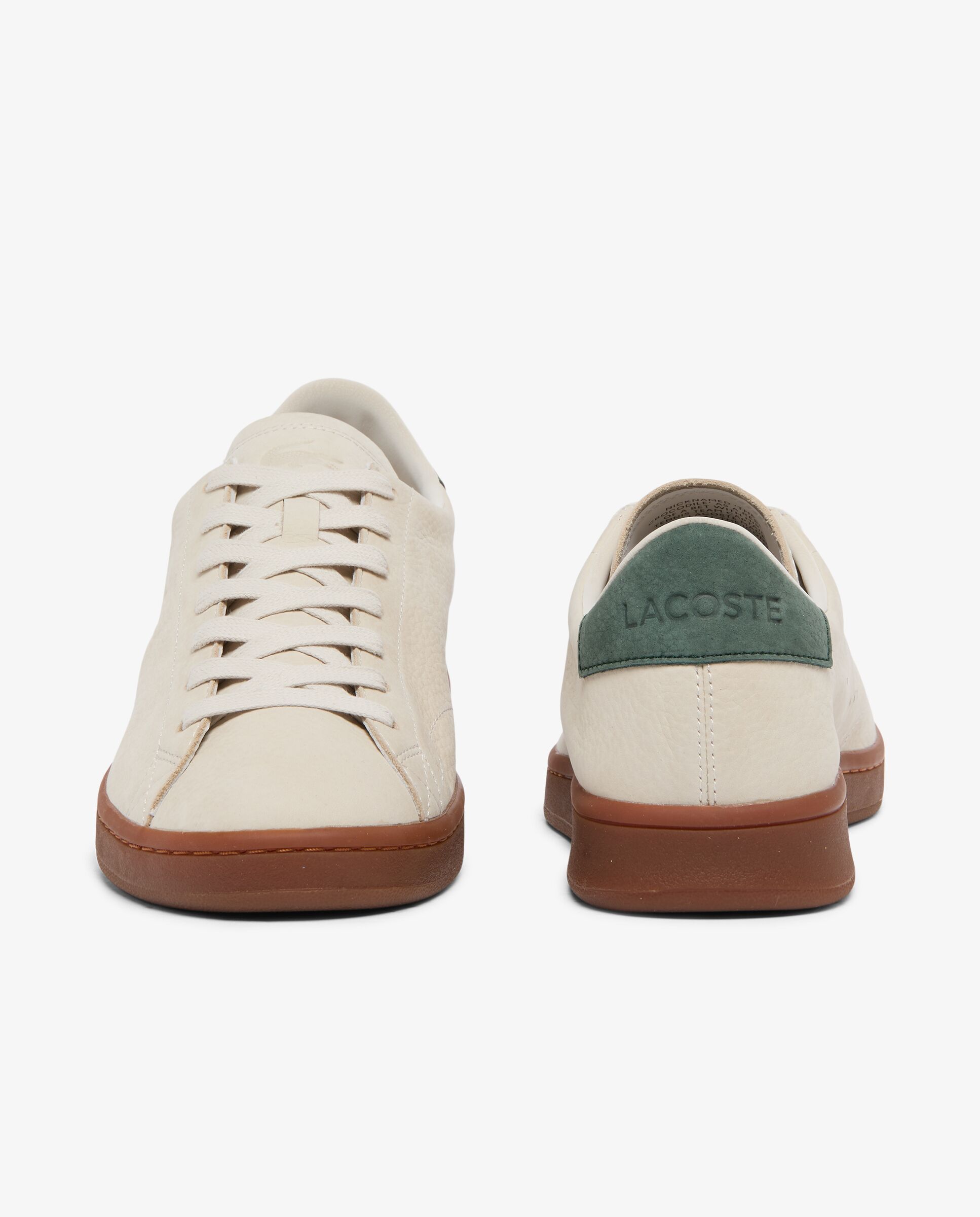 Zapatillas de hombre Carnaby Set de piel - Lacoste - Blanco Blanco-5