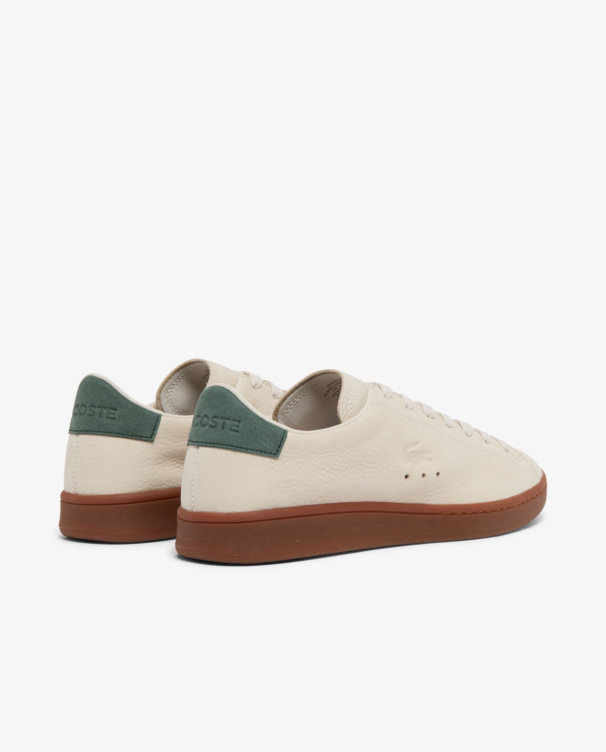 Zapatillas de hombre Carnaby Set de piel - Lacoste - Blanco Blanco-6