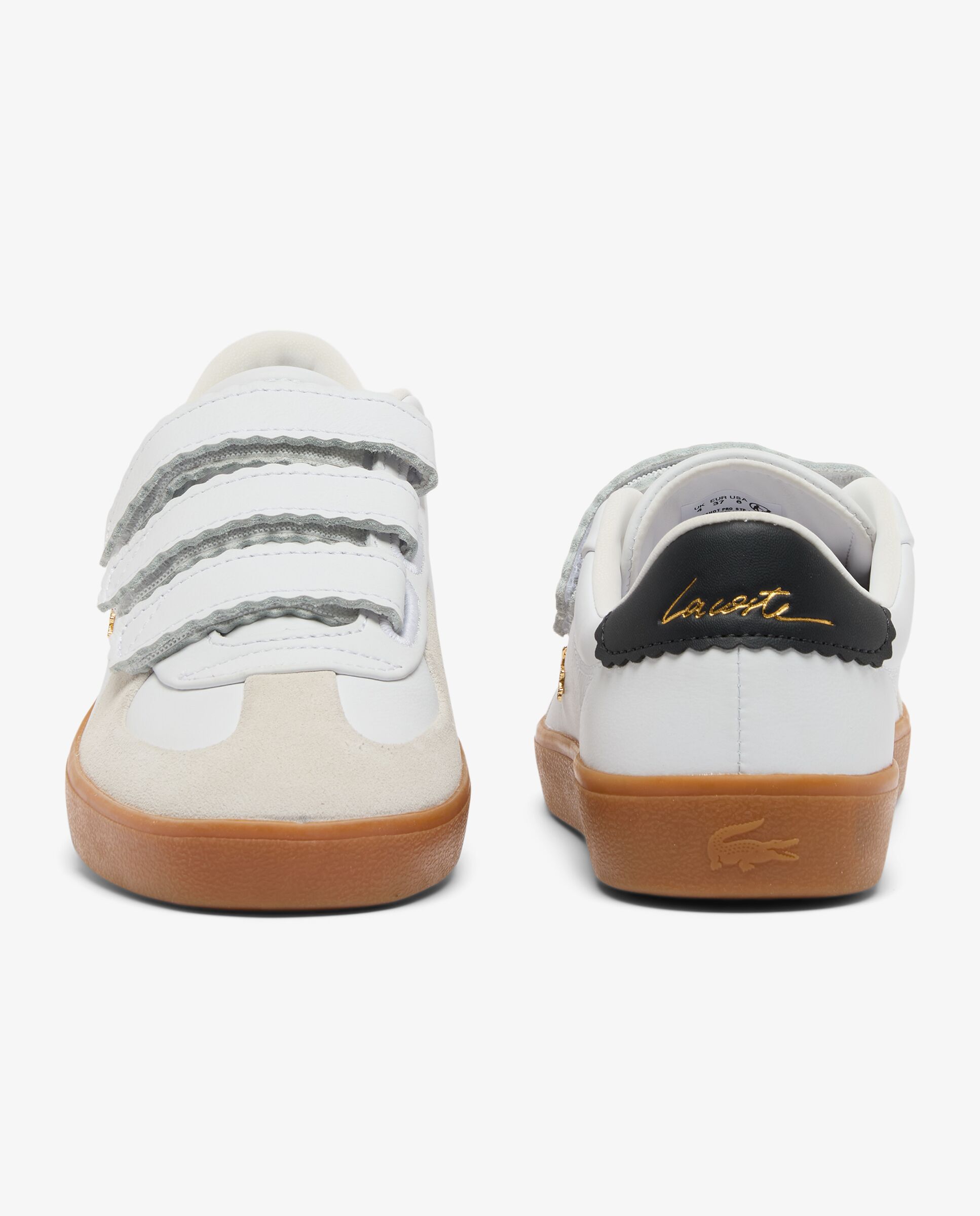 Zapatillas baseshot pro strap de piel de mujer en - Lacoste - Blanco Blanco-5