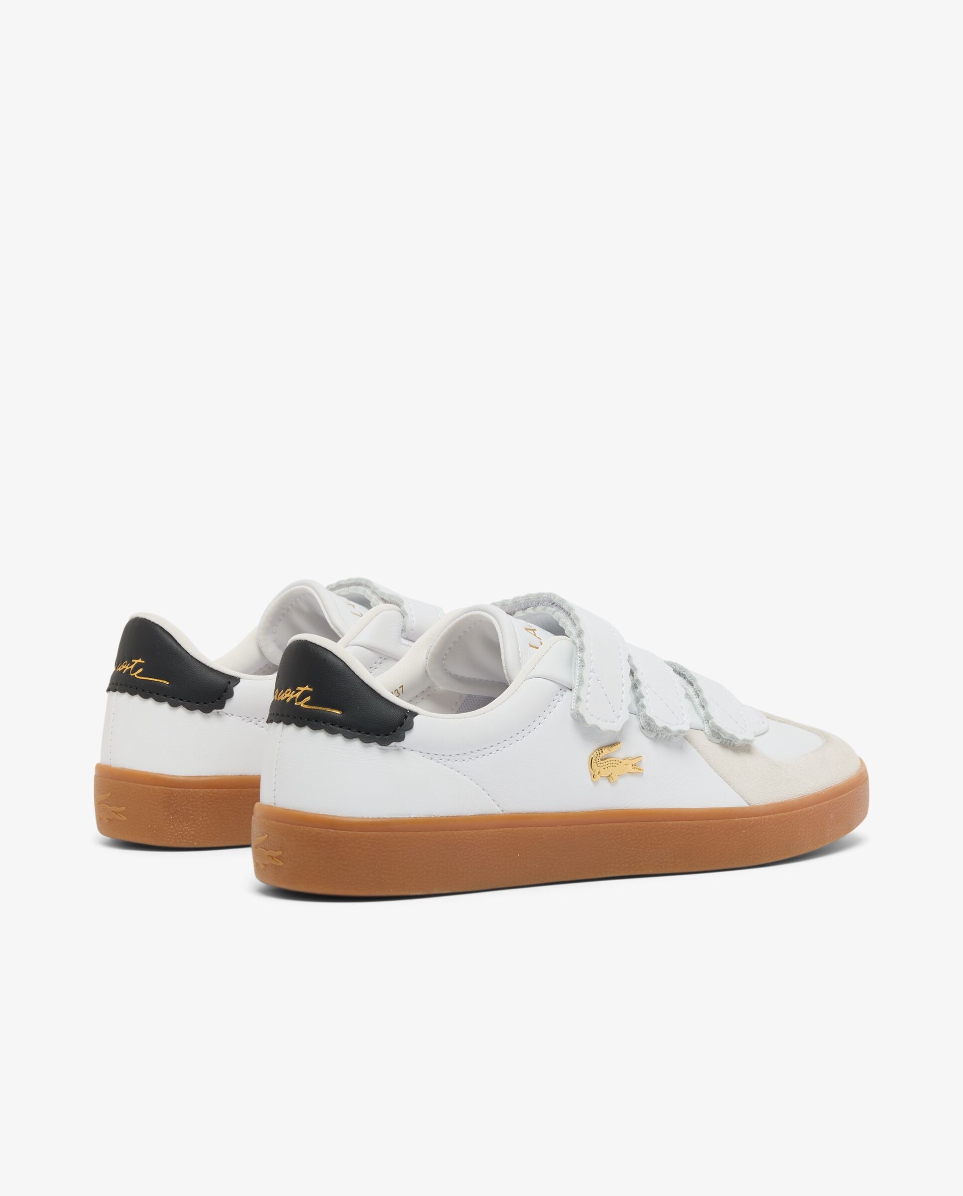 Zapatillas baseshot pro strap de piel de mujer en - Lacoste - Blanco Blanco-6